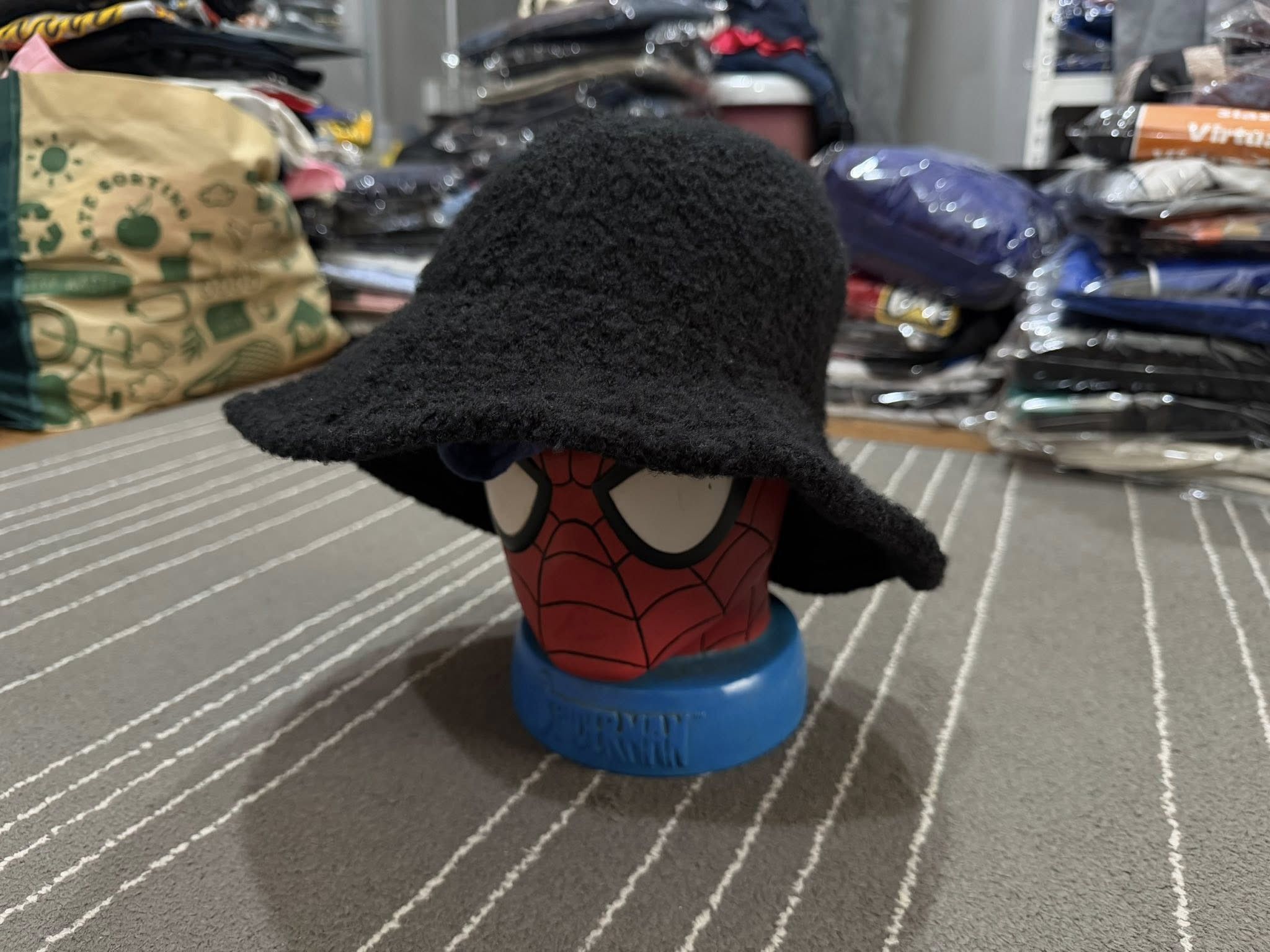Other merlot black bucket hat wool 58 cm Size ONE SIZE - 1 Thumbnail