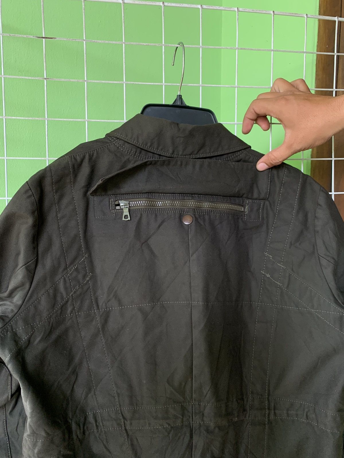 Vintage Vintage Swedish Army C46 Multi Pocket Jacket Size US L / EU 52-54 / 3 - 6 Thumbnail