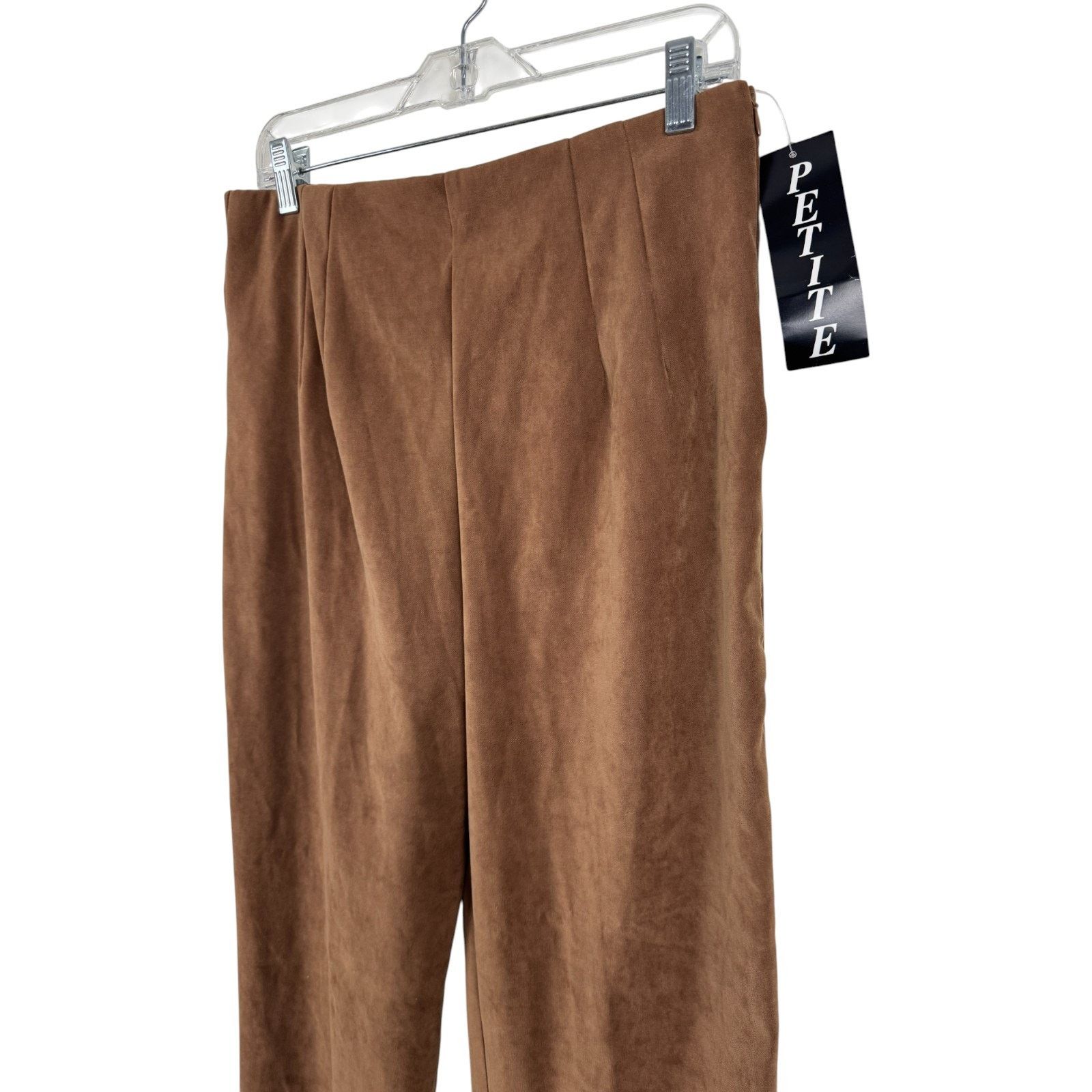 Other Vintage W.L. Sportswear Petites Brown Stretch Pants Size 14 Size 36" / US 14 / IT 50 - 12 Thumbnail