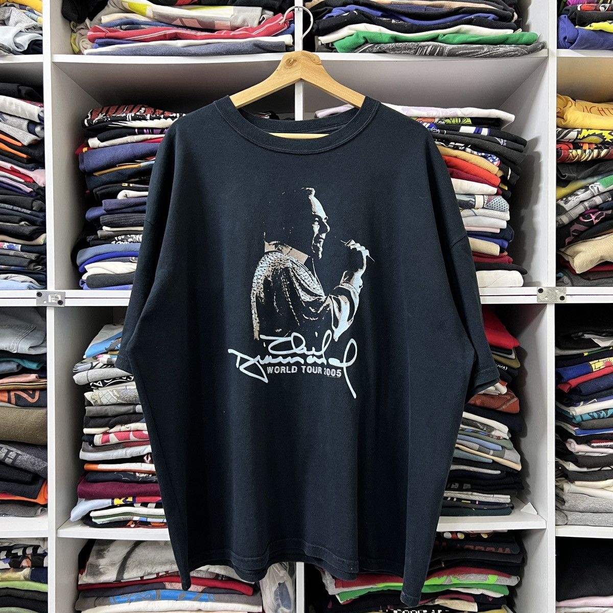 Band Tees × Vintage VTG NEIL DIAMOND WORLD TOUR TEE Size US XXL / EU 58 / 5 - 1 Thumbnail