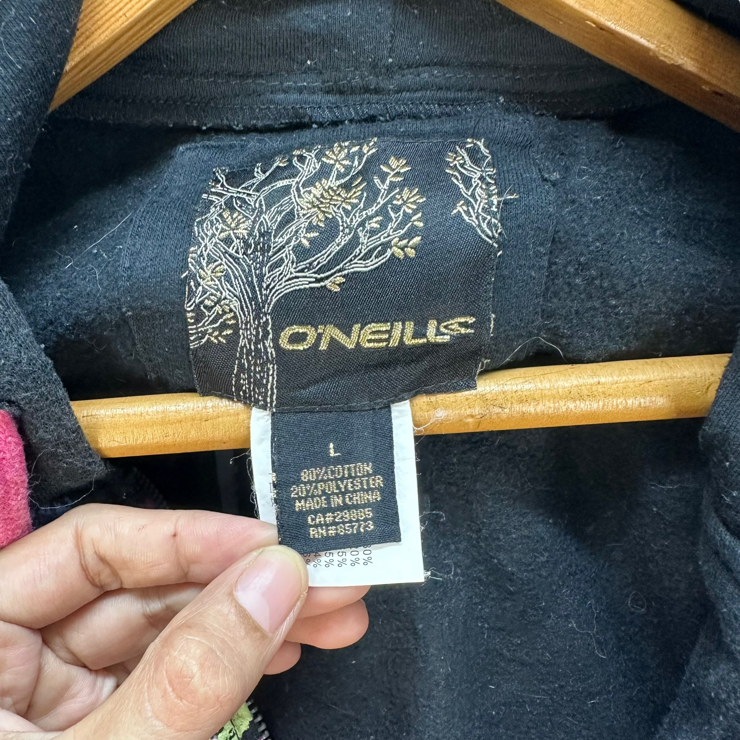 O'Neill ONEILL COLORFULL PRINTED ZIPPER HOODIES #7760-169 Size L / US 10 / IT 46 - 8 Thumbnail