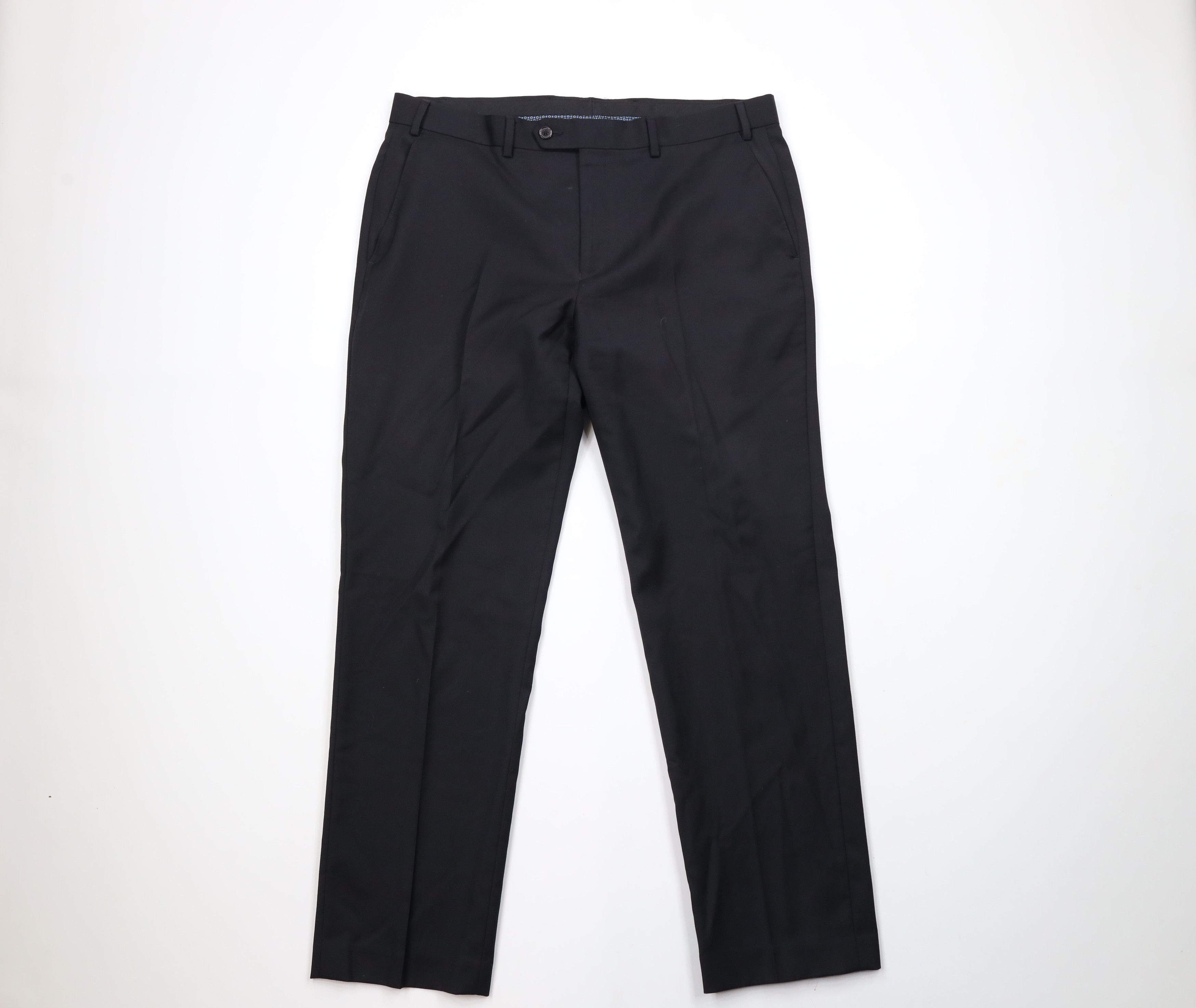 Ralph Lauren × Vintage Vintage Ralph Lauren Stretch Chino Pants Trousers Black Size US 36 / EU 52 - 1 Thumbnail