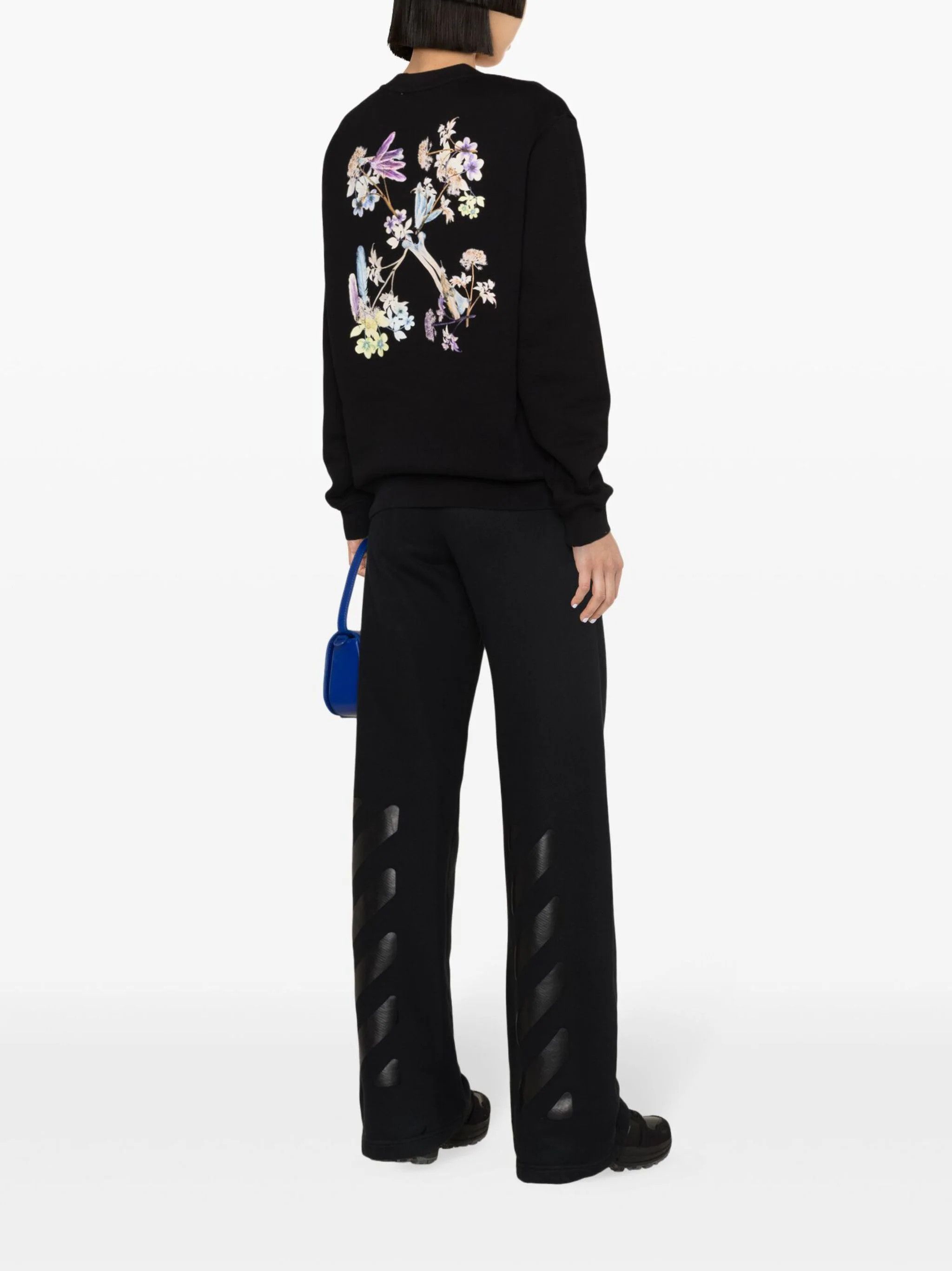 Off-White o1s22i1n0824 X-Ray Arrow Crewneck Sweatshirt in Black Size XS / US 0-2 / IT 36-38 - 2 Thumbnail
