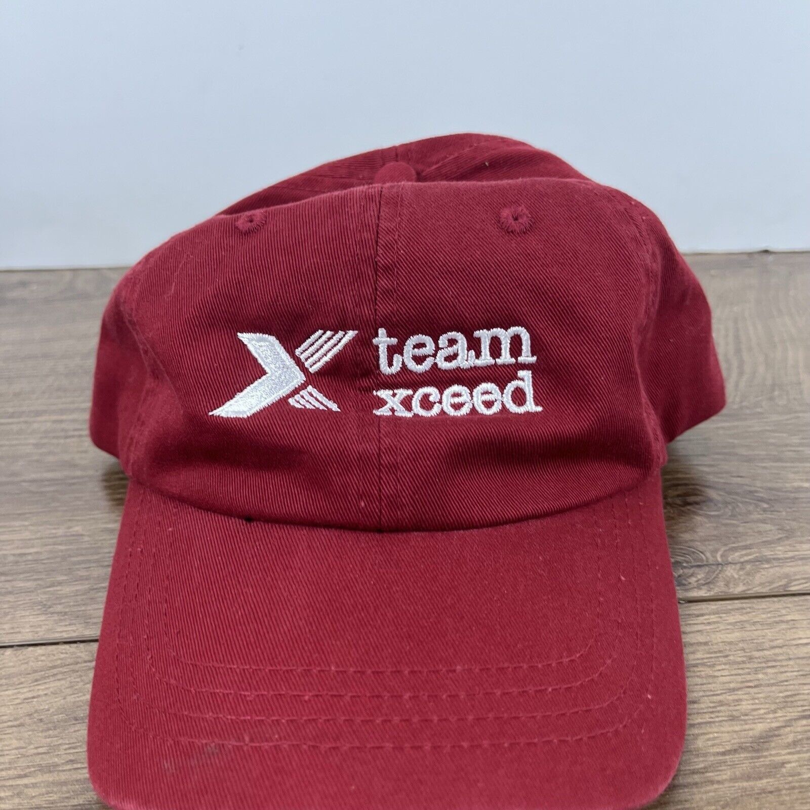 Other Team Xceed Hat Xceed Red Cap Hat Adjustable Hat Red Adult Ha Size ONE SIZE - 4 Thumbnail