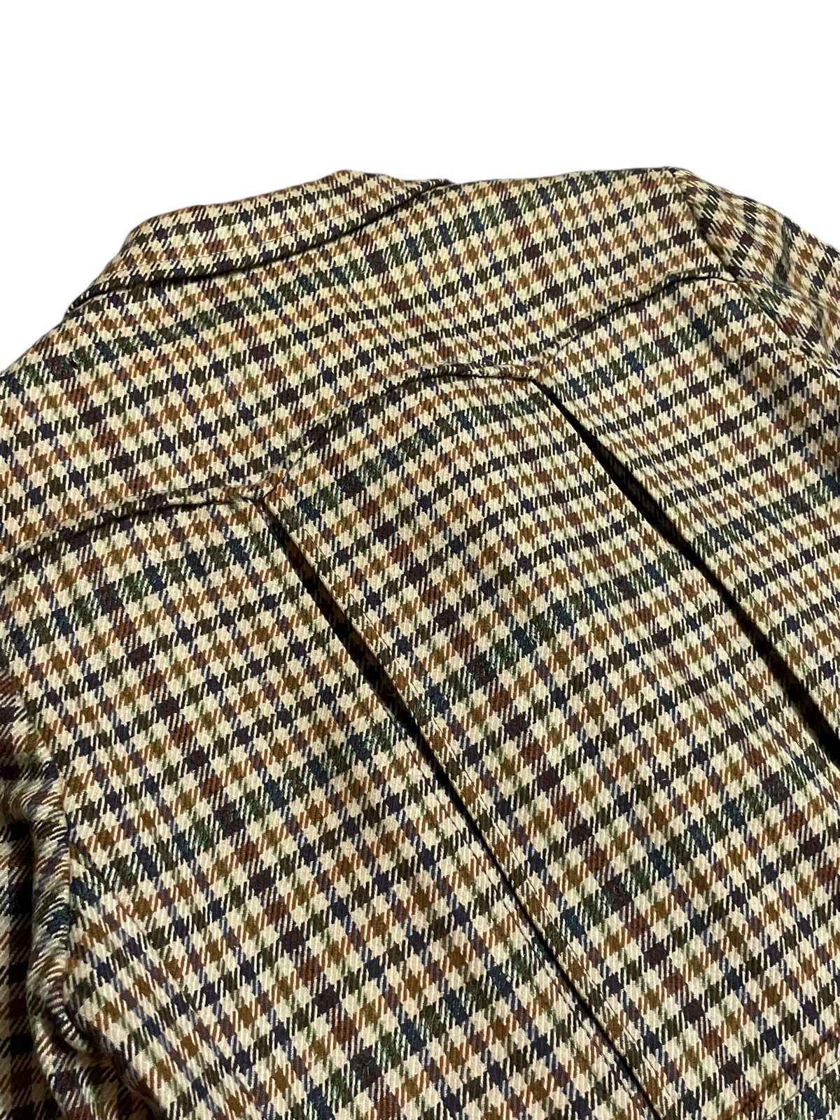 Yves Saint Laurent Vintage Yves Saint Laurent Single Breasted Plaid Wool Blazer Size US M / EU 48-50 / 2 - 11 Thumbnail