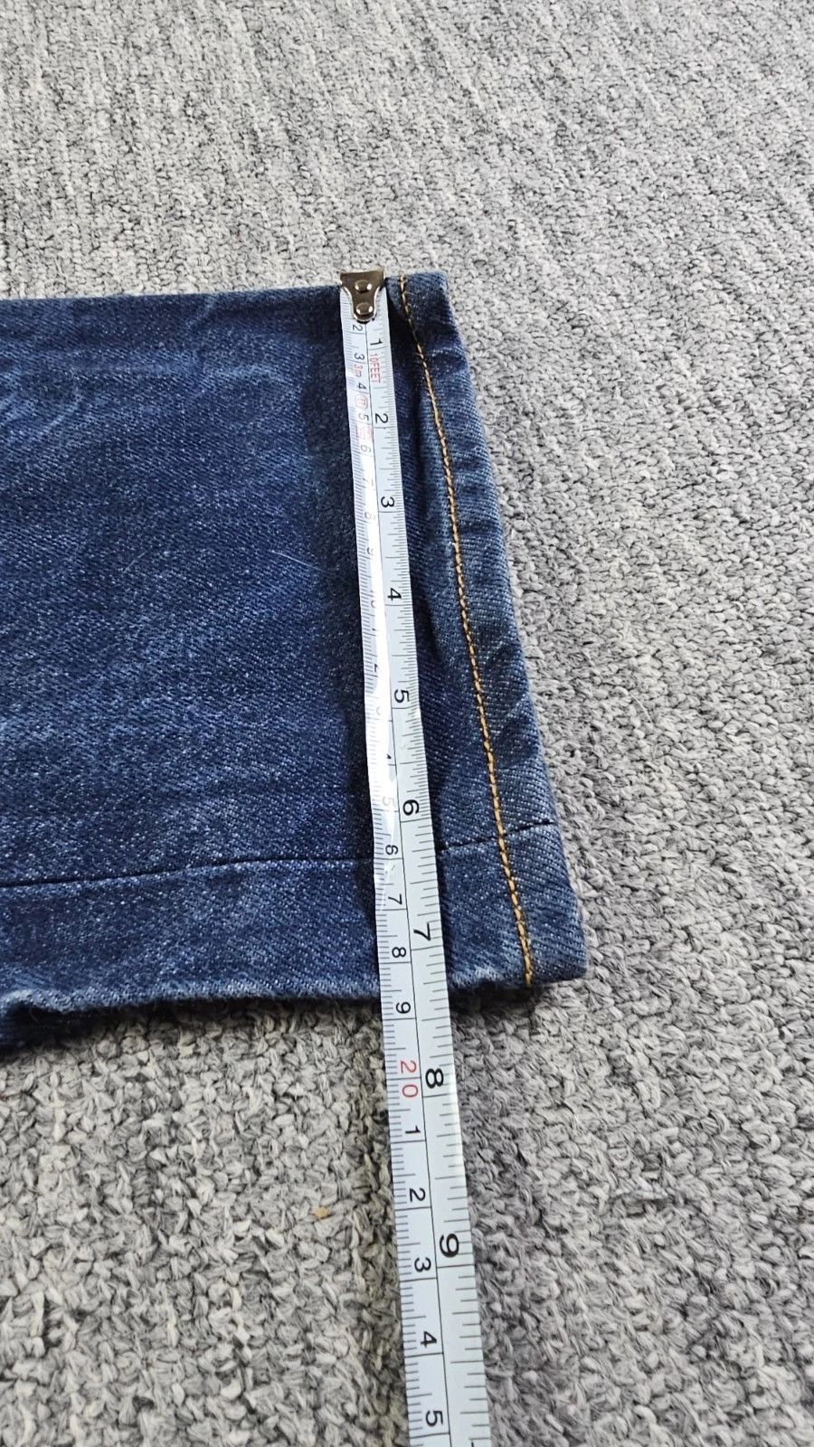 Levi's Levi's 501 Original Fit Dark Wash Jeans W28 L32 Button Fly Size US 28 / EU 44 - 11 Thumbnail