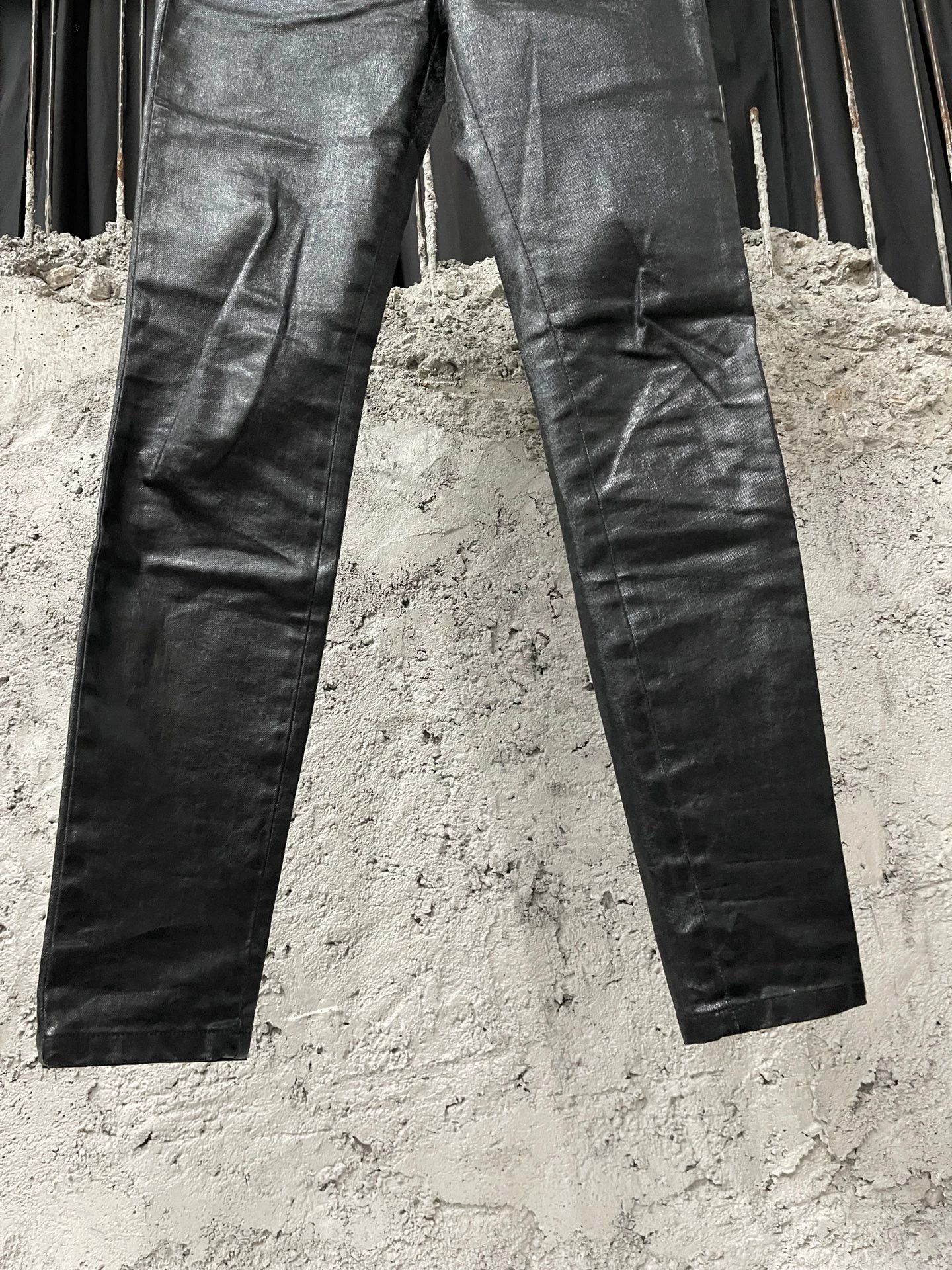 Chanel Chanel leather pants 34 99 new Size 25" / US 0 / IT 36 - 4 Thumbnail