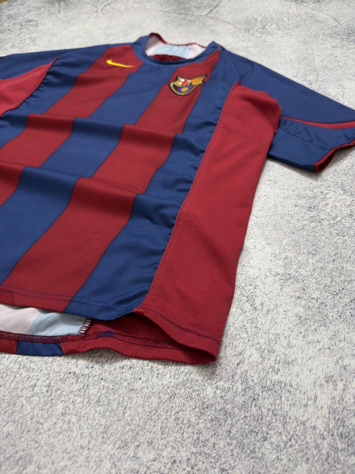 Nike VTG NIKE FC BARCELONA 2004/2005 HOME FOOTBALL SHIRT JERSEY Size US XL / EU 56 / 4 - 4 Thumbnail