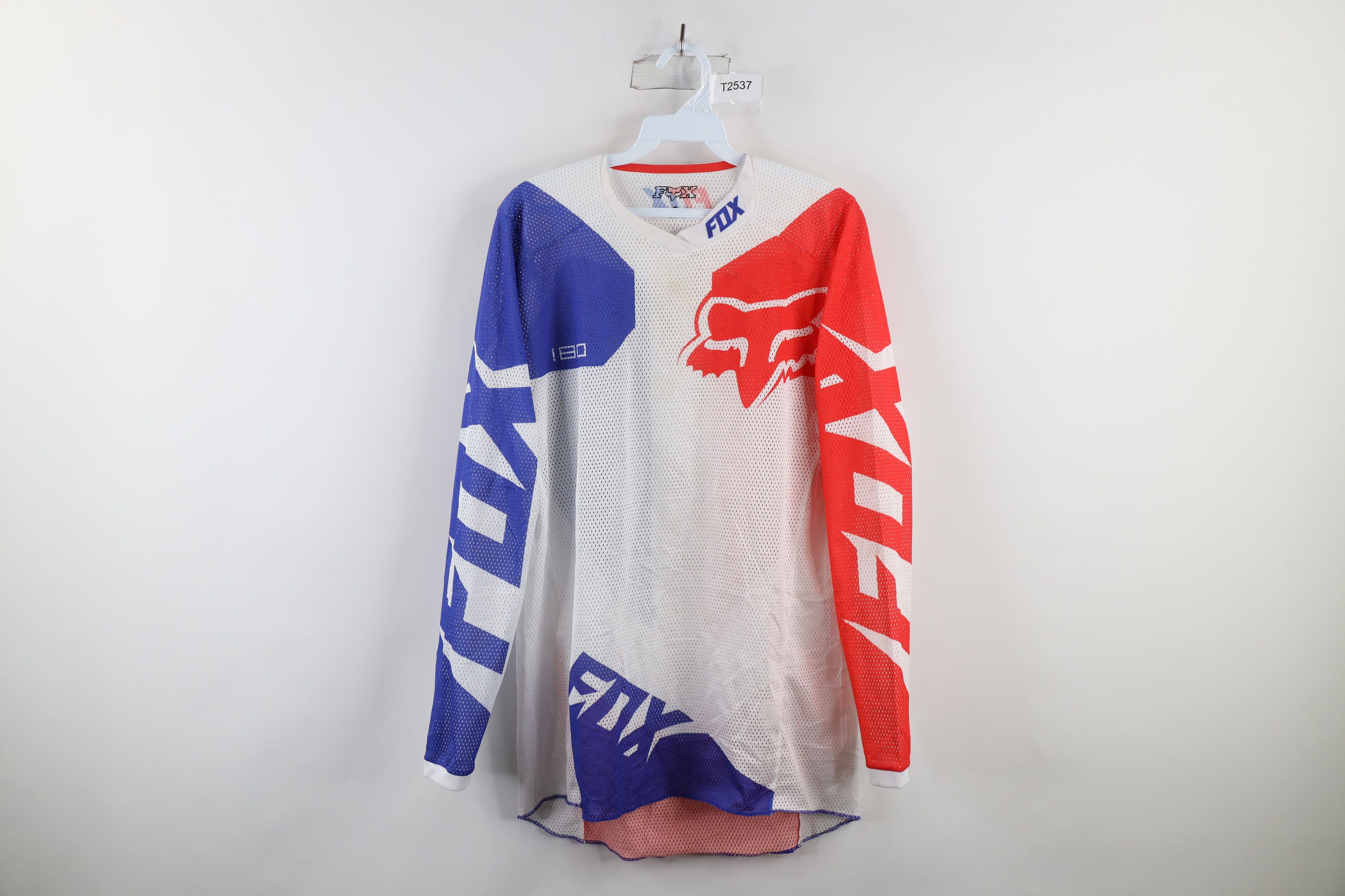 Vintage Fox Racing 180 Mesh Motocross Racing Jersey T-Shirt