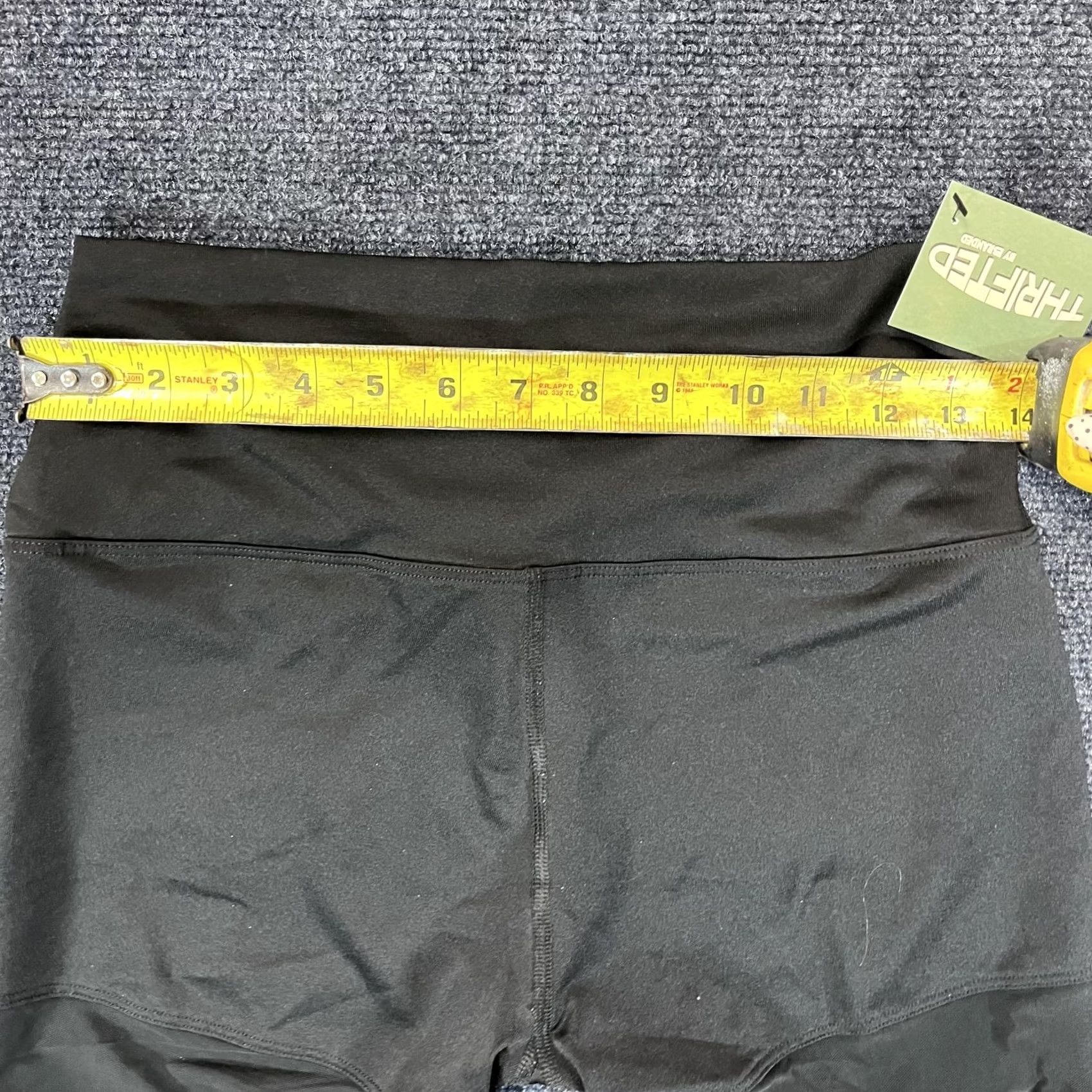 Pinko PINK Ultimate Shorts Womens Medium Black High Rise Athletic Yoga Biker Gym Size 32" / US 10 / IT 46 - 5 Thumbnail