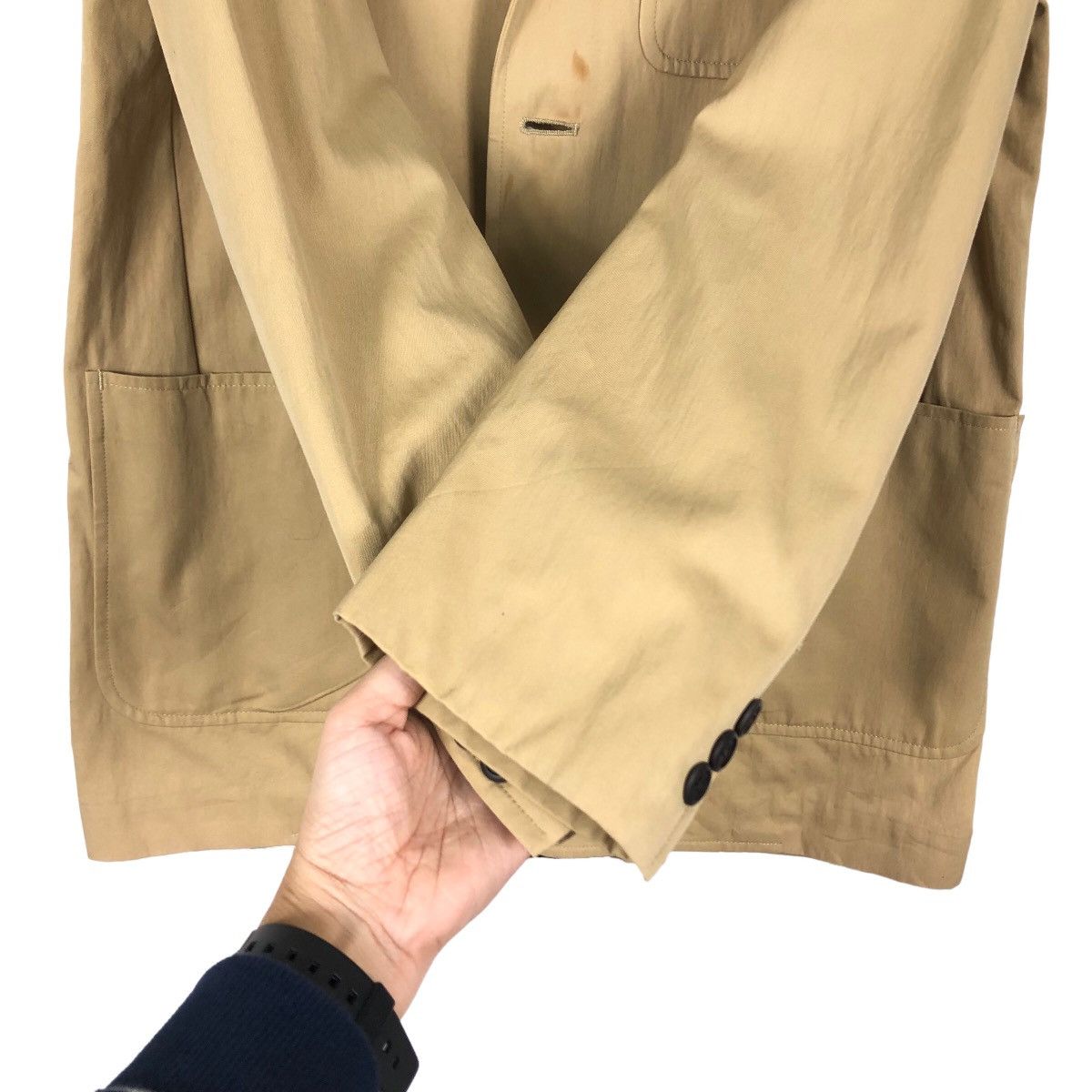 Moschino 🔥Rich Brown - Double Breast Coats Jacket Size US M / EU 48-50 / 2 - 11 Thumbnail