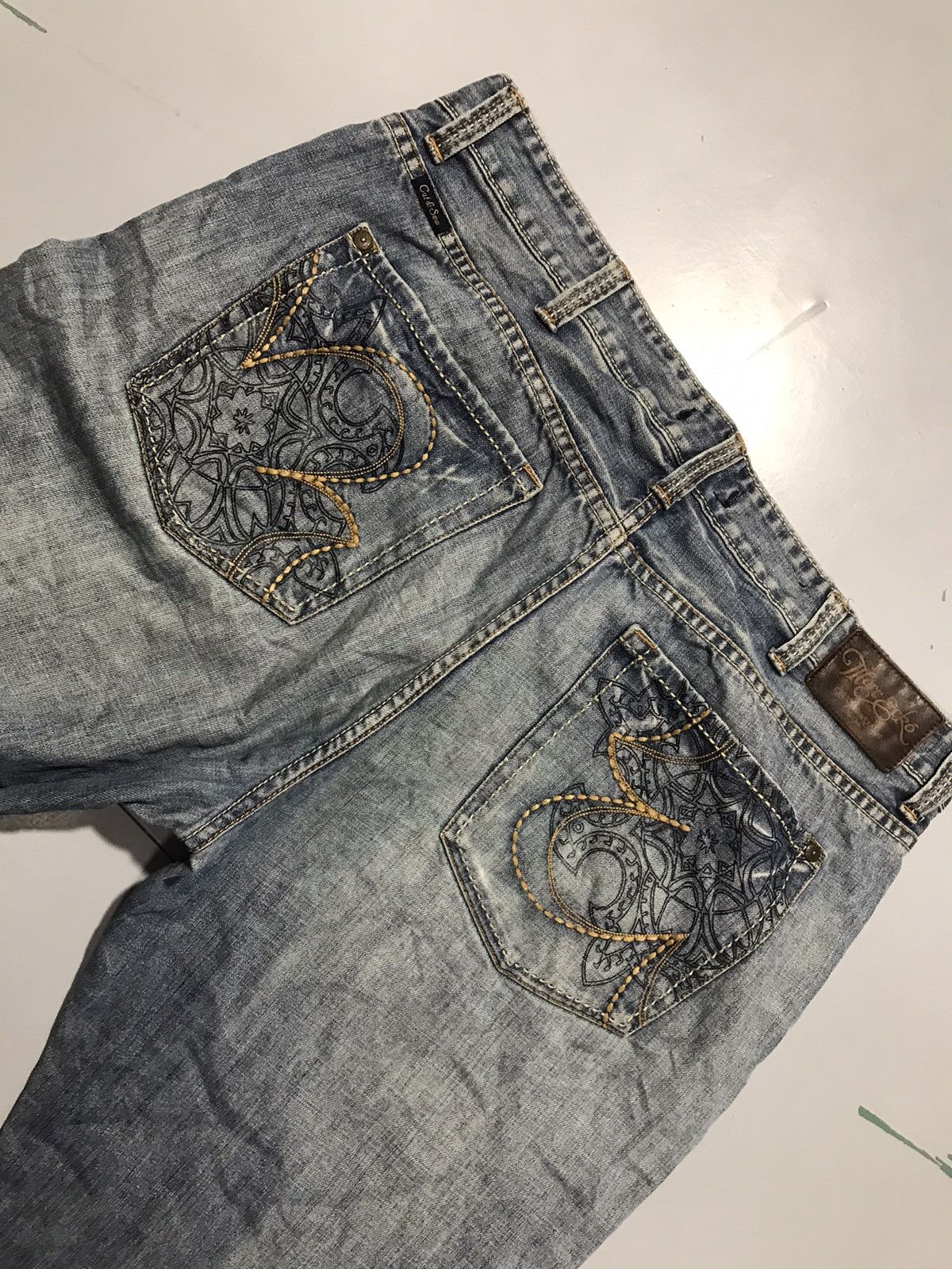 Marc Ecko Vintage Marc Ecko embroidered denim Size US 42 / EU 58 - 12 Thumbnail