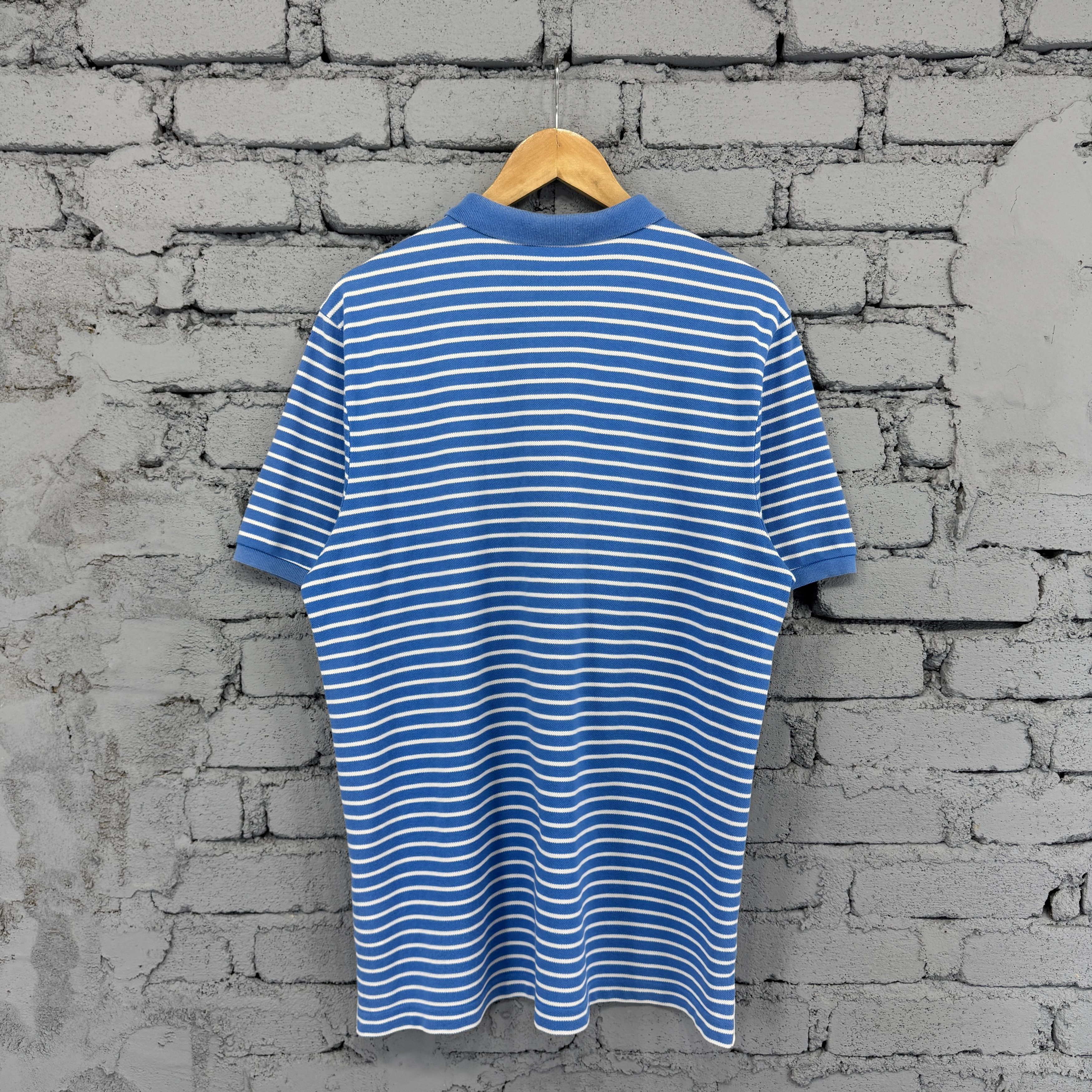 Nike Nike Golf Dri-fit Victory Stripe Polo Blue & White Size US L / EU 52-54 / 3 - 2 Thumbnail