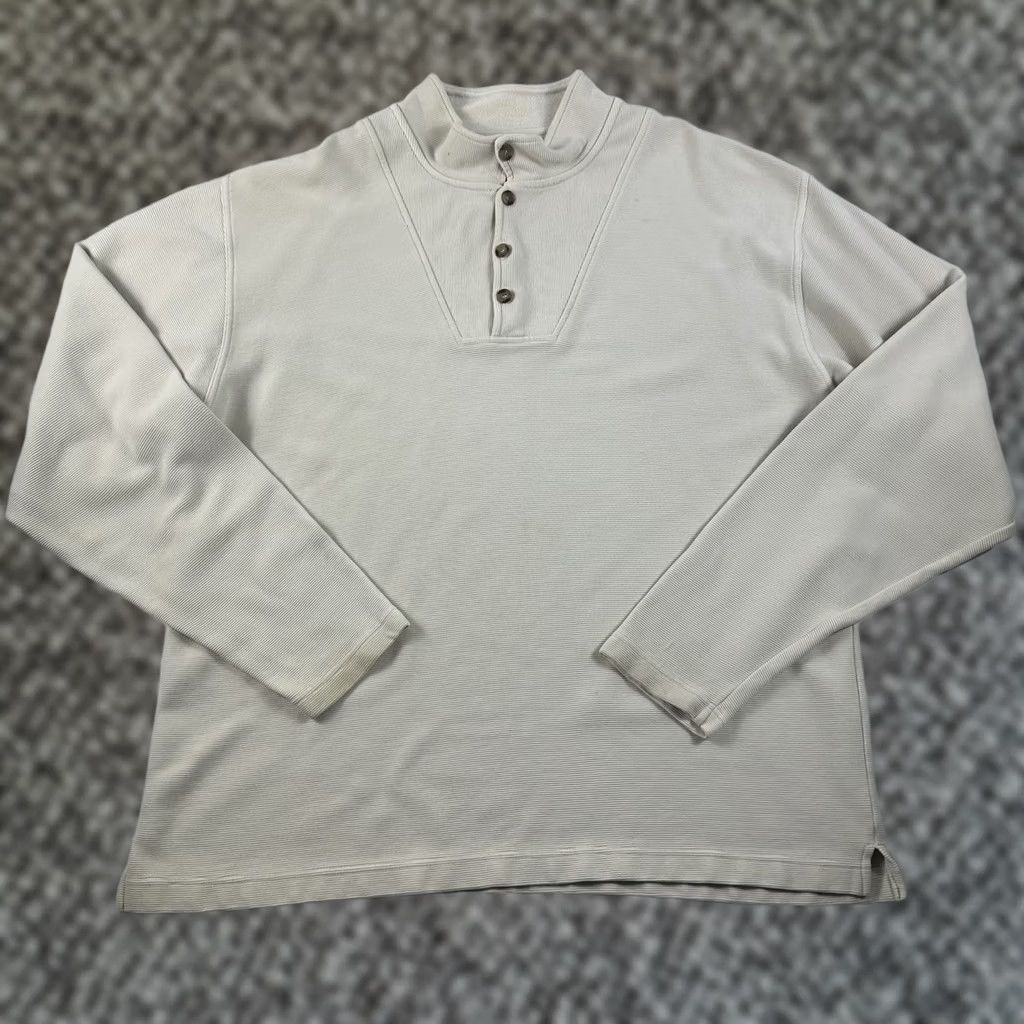 The Territory Ahead Territory Ahead Pullover Sweatshirt Beige Mens 2XL Long Sleeve Sweater Size US XXL / EU 58 / 5 - 1 Thumbnail