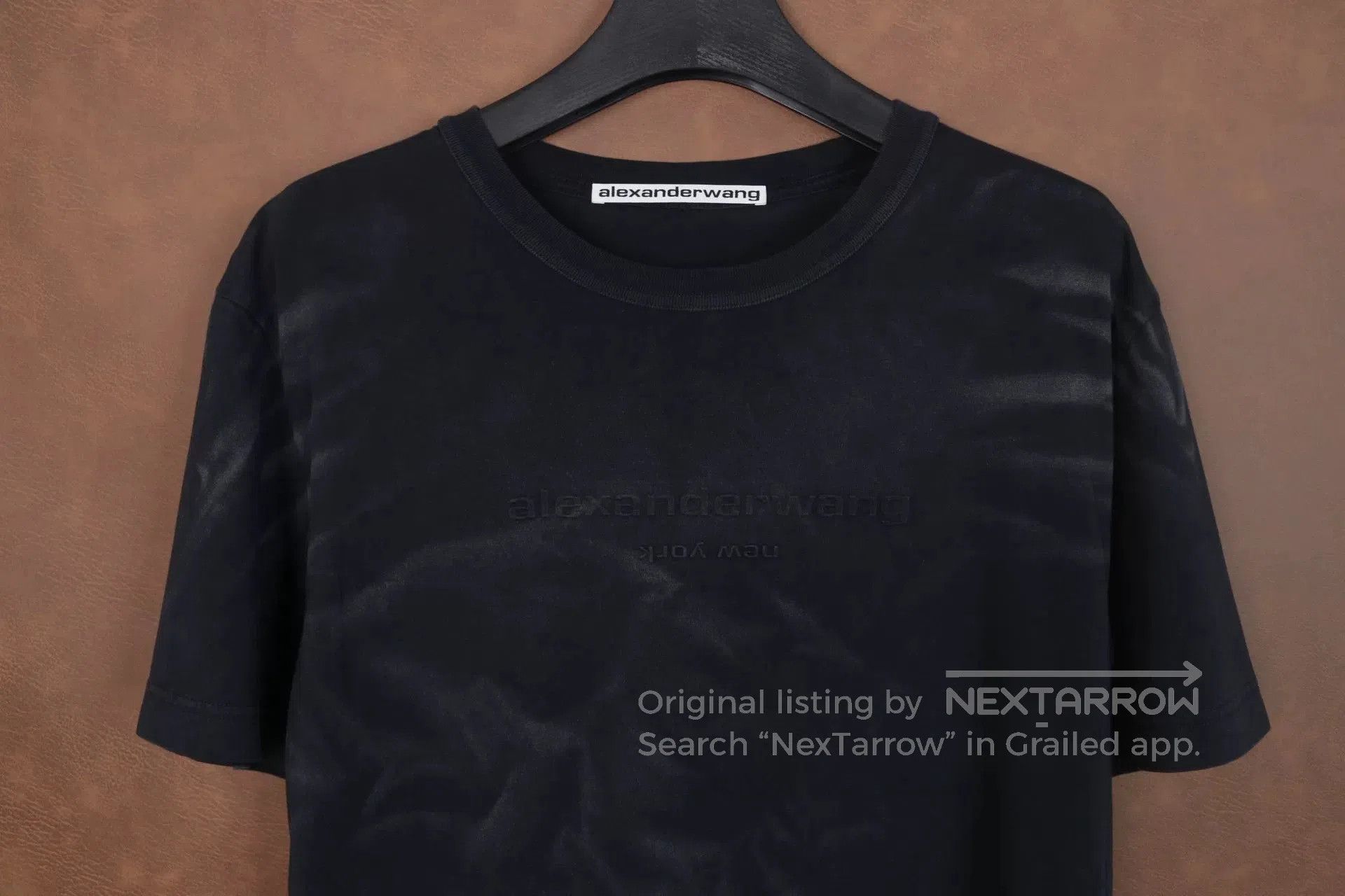 Japanese Brand Alexander Wang Tie-Dye Distressed Short-Sleeve. Size US L / EU 52-54 / 3 - 2 Thumbnail