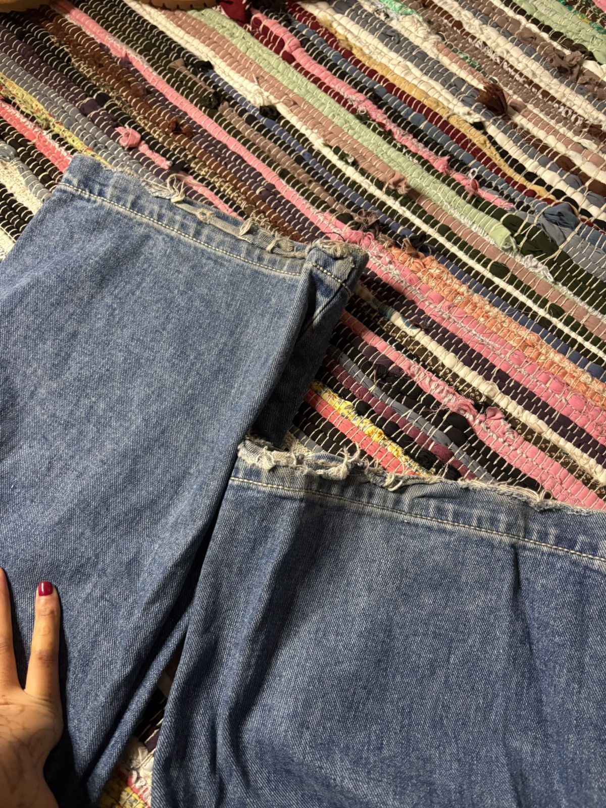 JNCO JNCO 179 Pipes. 23”. Dark Stone Baggy Jeans 32W 30L Size US 32 / EU 48 - 11 Thumbnail