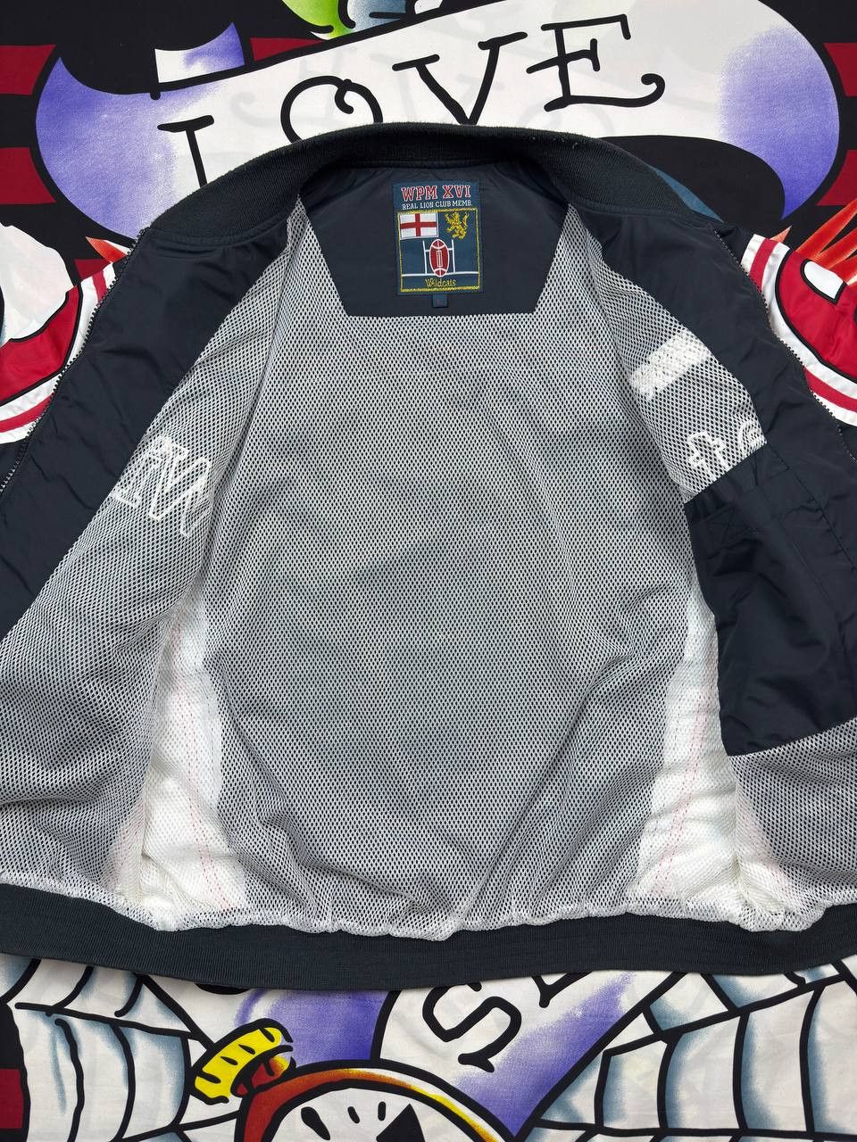 NASCAR Wild Cats 69 Lion club Streetwear Racing Light Jacket 90s Size US M / EU 48-50 / 2 - 9 Thumbnail