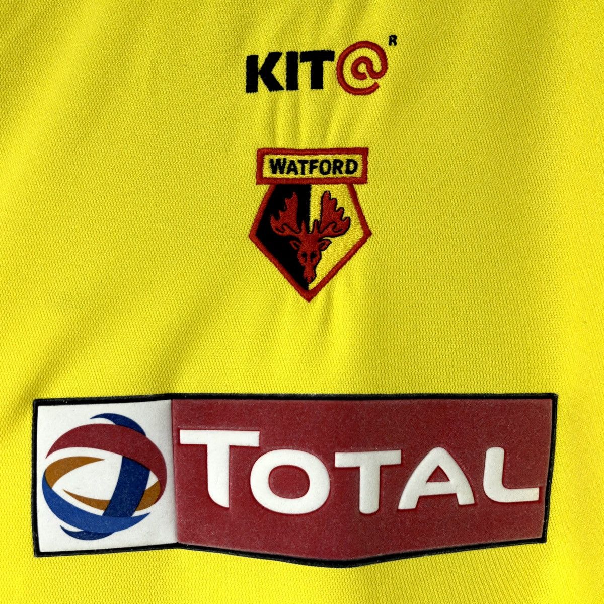 Vintage 2003 2005 Watford England Vintage Home Kit Soccer Jersey Tee Size US XL / EU 56 / 4 - 3 Thumbnail