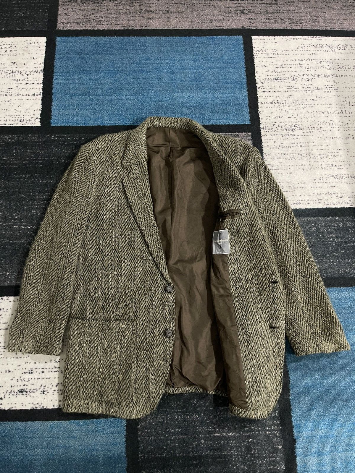 Issey Miyake Vintage Issey Miyake Men Wool Coat Jacket Size 42L - 12 Thumbnail