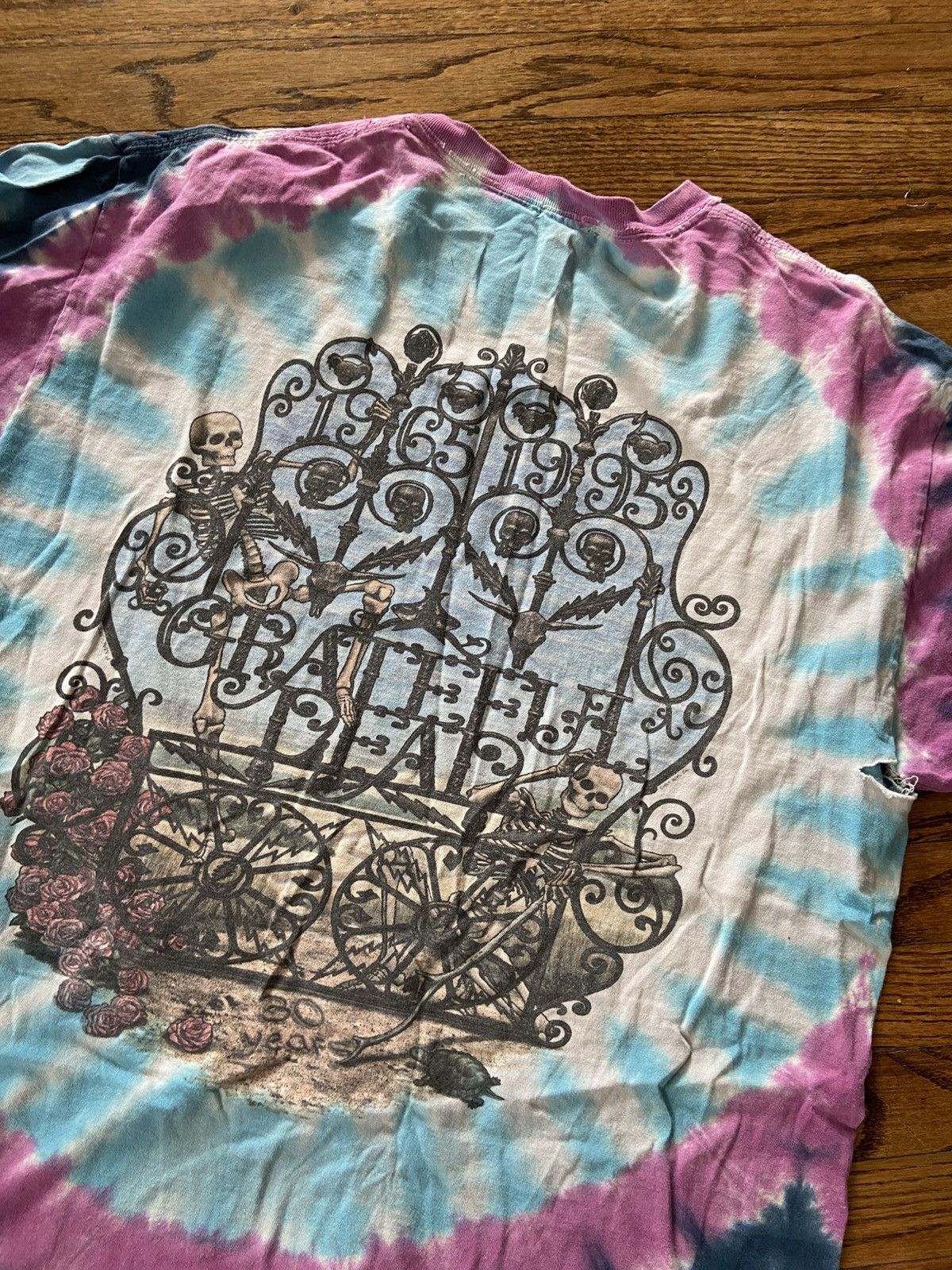 Band Tees × Liquid Blue × Vintage Vintage Grateful Dead t shirt Size US XL / EU 56 / 4 - 5 Thumbnail