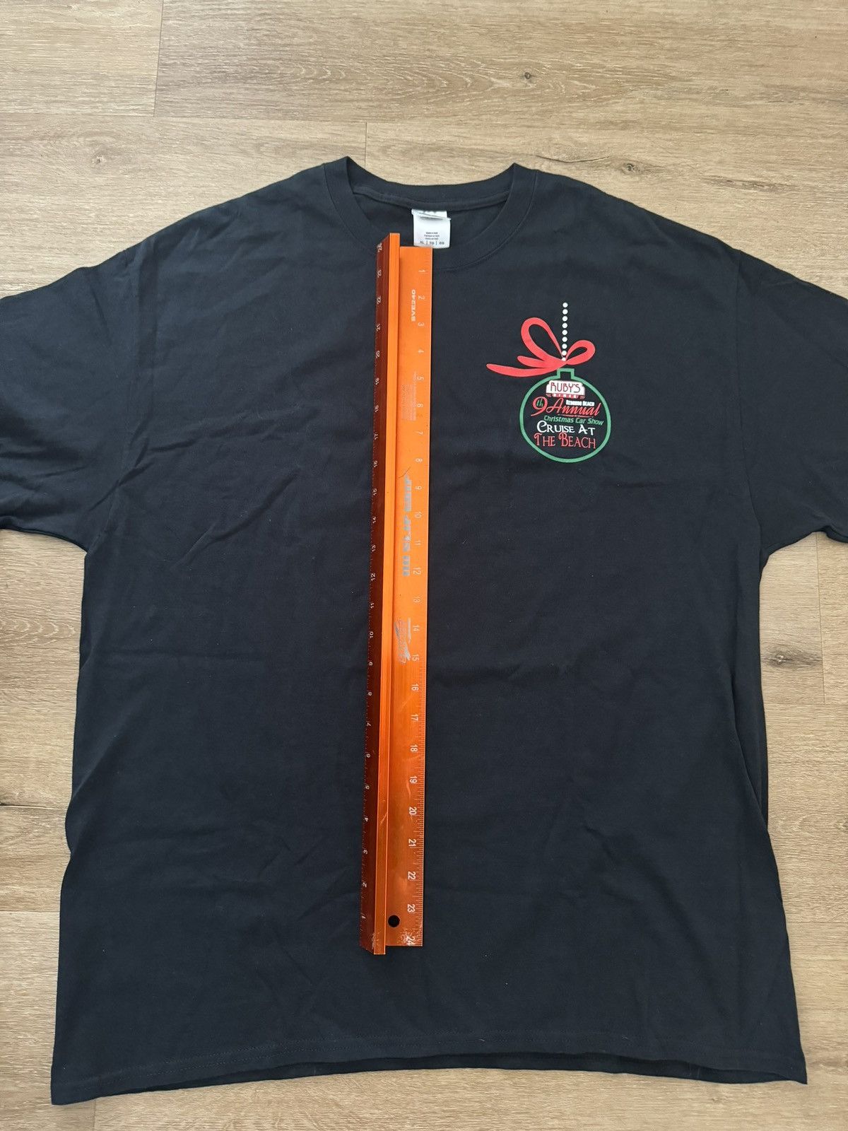Vintage Ruby’s Diner 9th Annual Classic Car Show Holiday Tee XL Size US XL / EU 56 / 4 - 16 Thumbnail