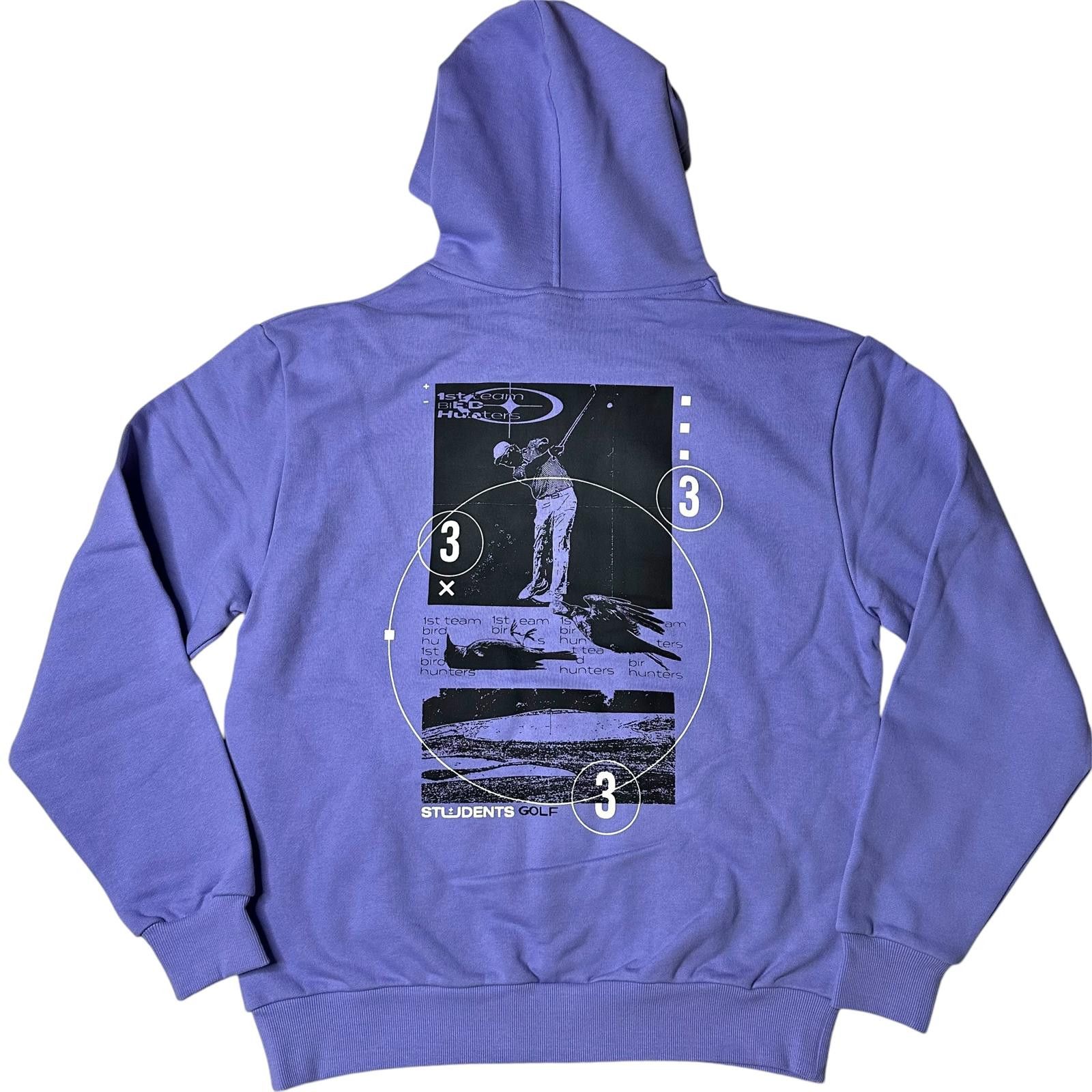 Designer NWT Students 1st Team Pullover Hoodie Graphic Purple Unisx M Size US M / EU 48-50 / 2 - 2 Thumbnail
