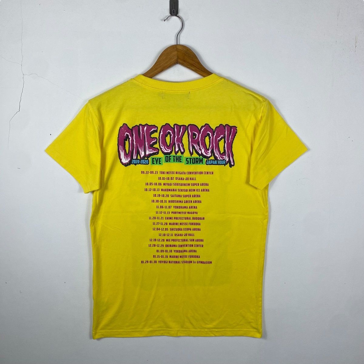 Band Tees Japanese Band ONE OK ROCK Eye Of The Storm Japan Tour Size US M / EU 48-50 / 2 - 4 Thumbnail
