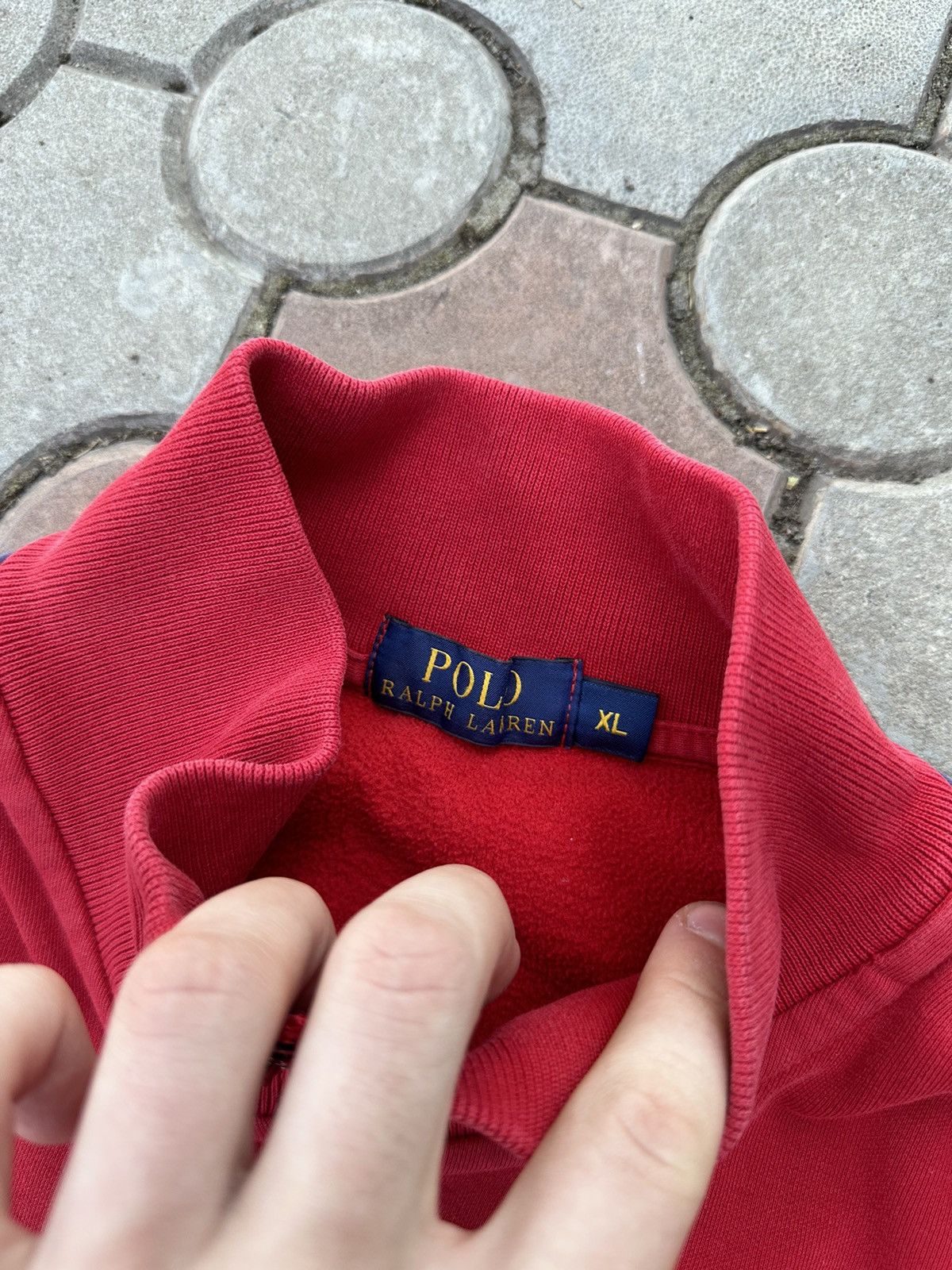 Polo Ralph Lauren × Vintage Vintage Polo Ralph Lauren USA Zip Hoodie Chief Keef Size US XL / EU 56 / 4 - 4 Thumbnail