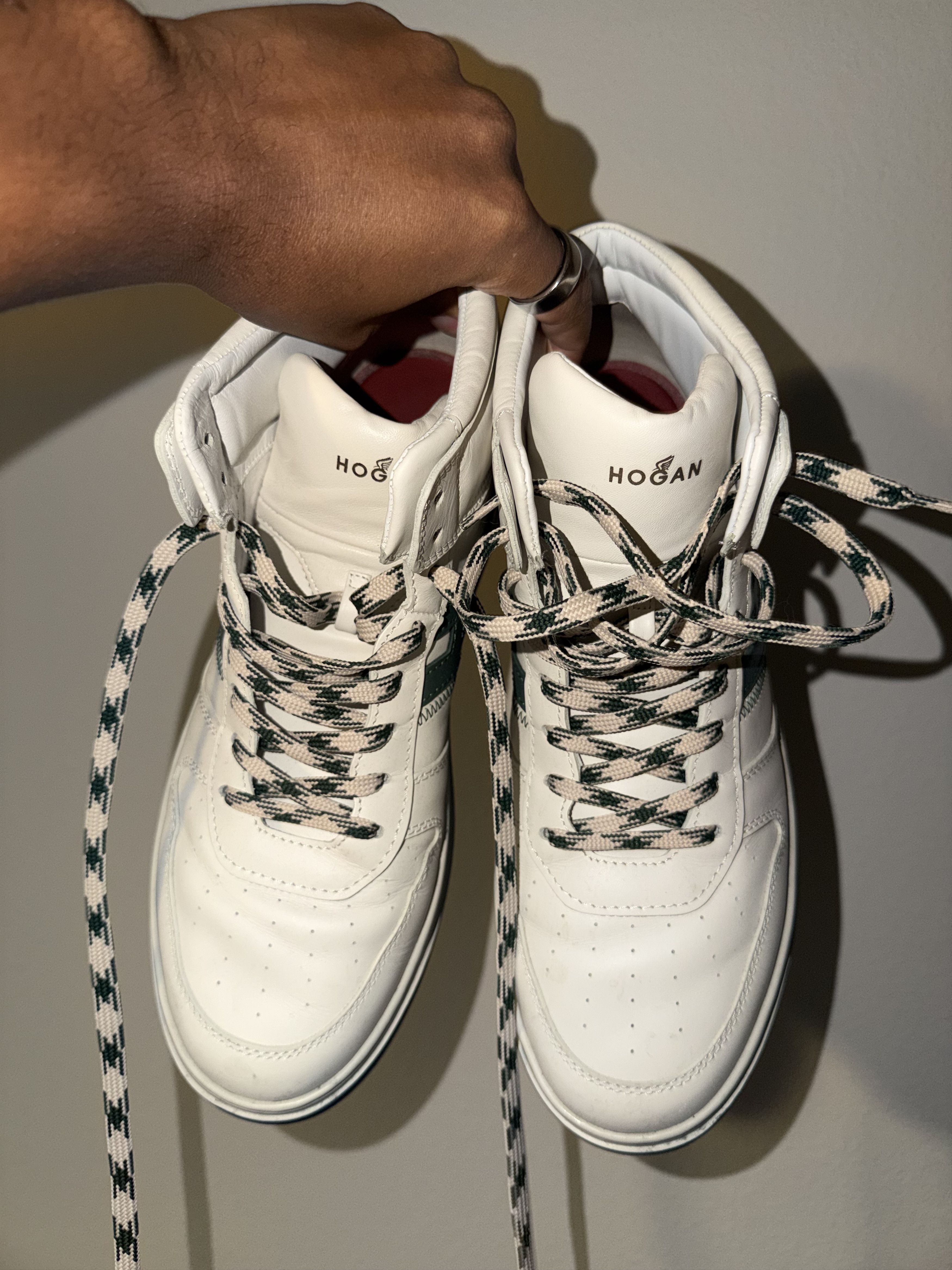 Hogan Hogan High Top Leather Sneakers Size US 11 / EU 44 - 1 Thumbnail