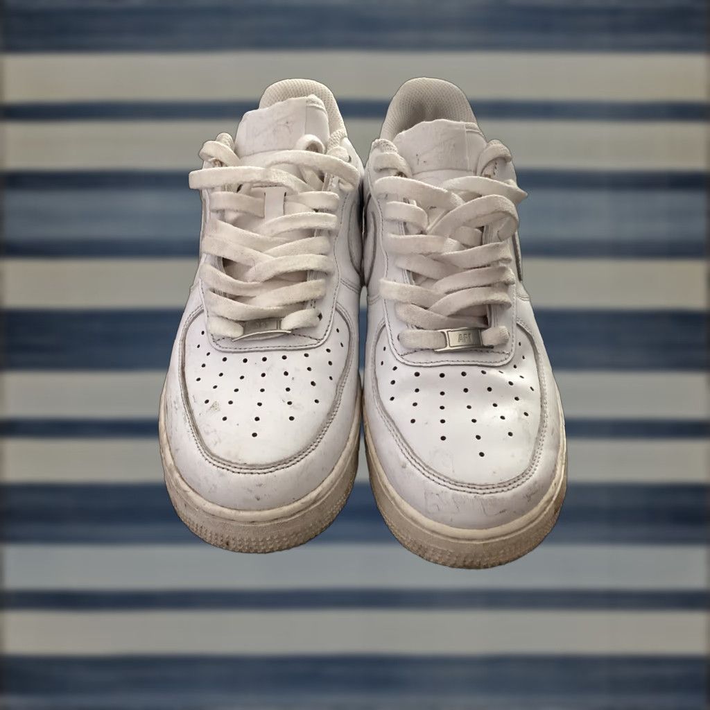Nike Nike Air Force 1 Low ’07 Travis Scott Cactus Jack Utopia Edition Men 9 White Sneaker Size ONE SIZE - 1 Thumbnail