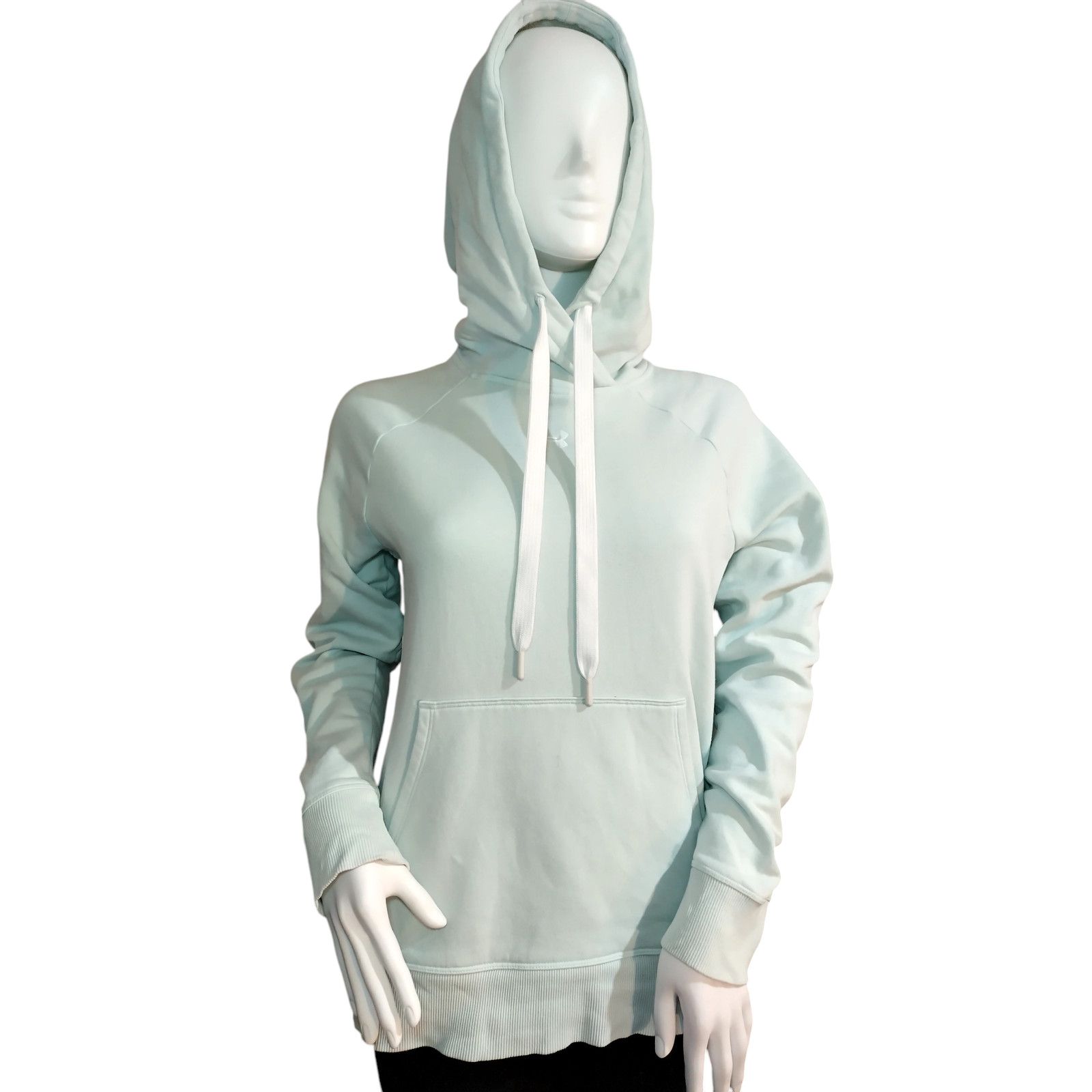 Under Armour Under Armour Womens Hooded Activewear Sweatshirt Blue Sz S/M Size S / US 4 / IT 40 - 1 Thumbnail