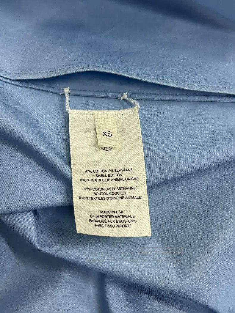 The Row The row Blue long-sleeved shirt Size US XS / EU 42 / 0 - 4 Thumbnail