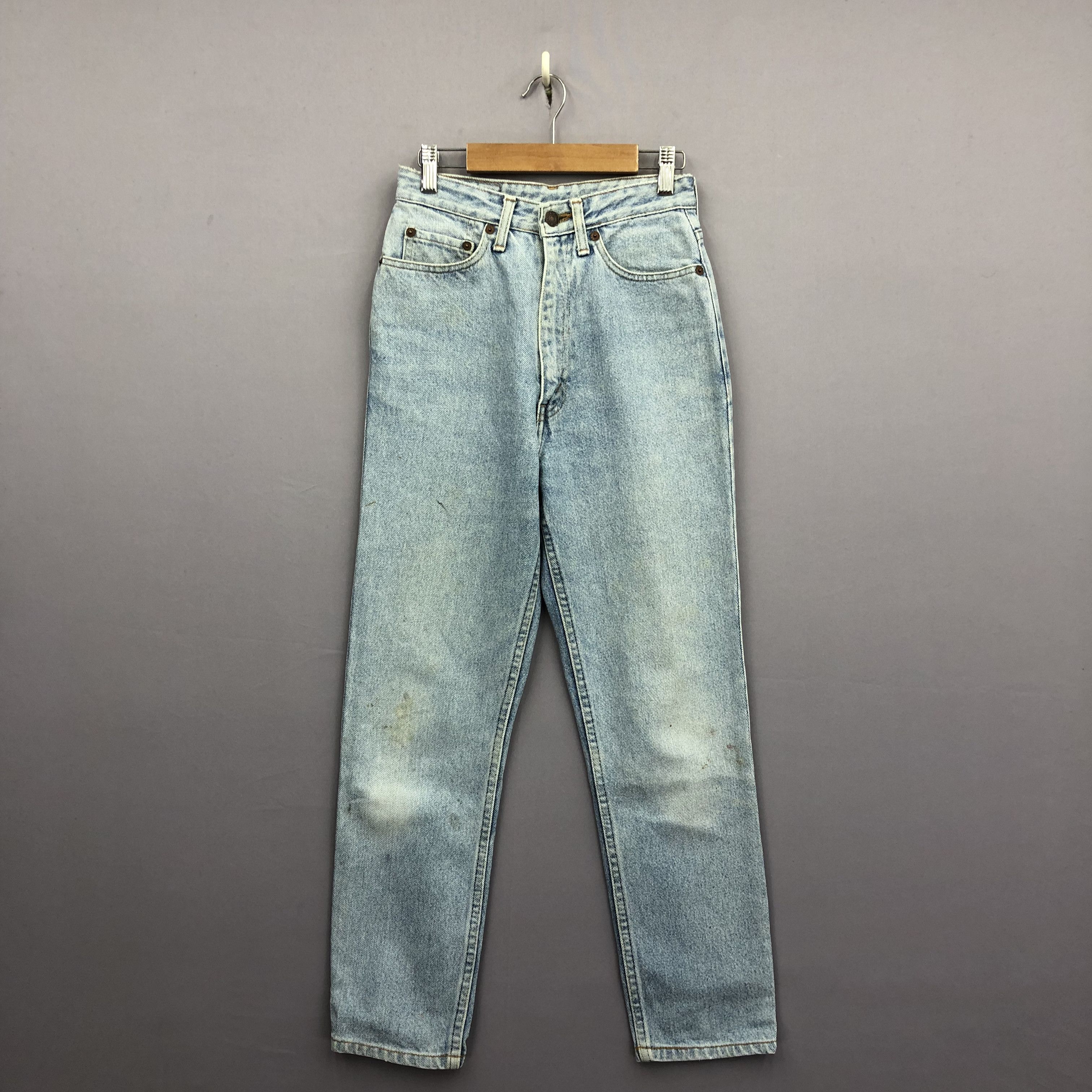 Levi's Vintage Levi's 606 Light Wash Jeans Levis Sun Faded Denim Size 24" / US 00 / IT 34 - 1 Thumbnail
