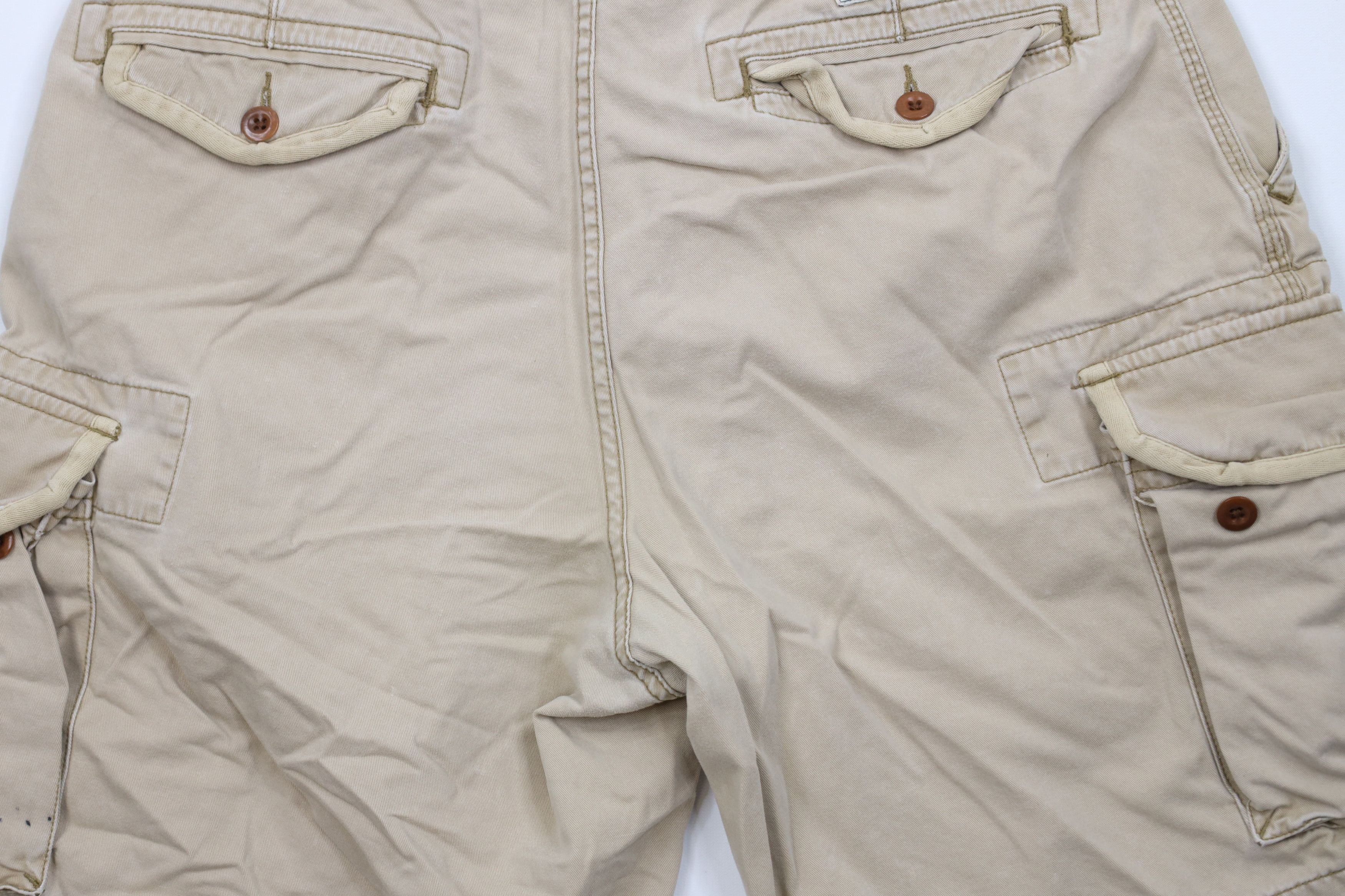 Ralph Lauren Vintage 90s Ralph Lauren Heavyweight Cargo Shorts Cotton Size US 36 / EU 52 - 10 Thumbnail