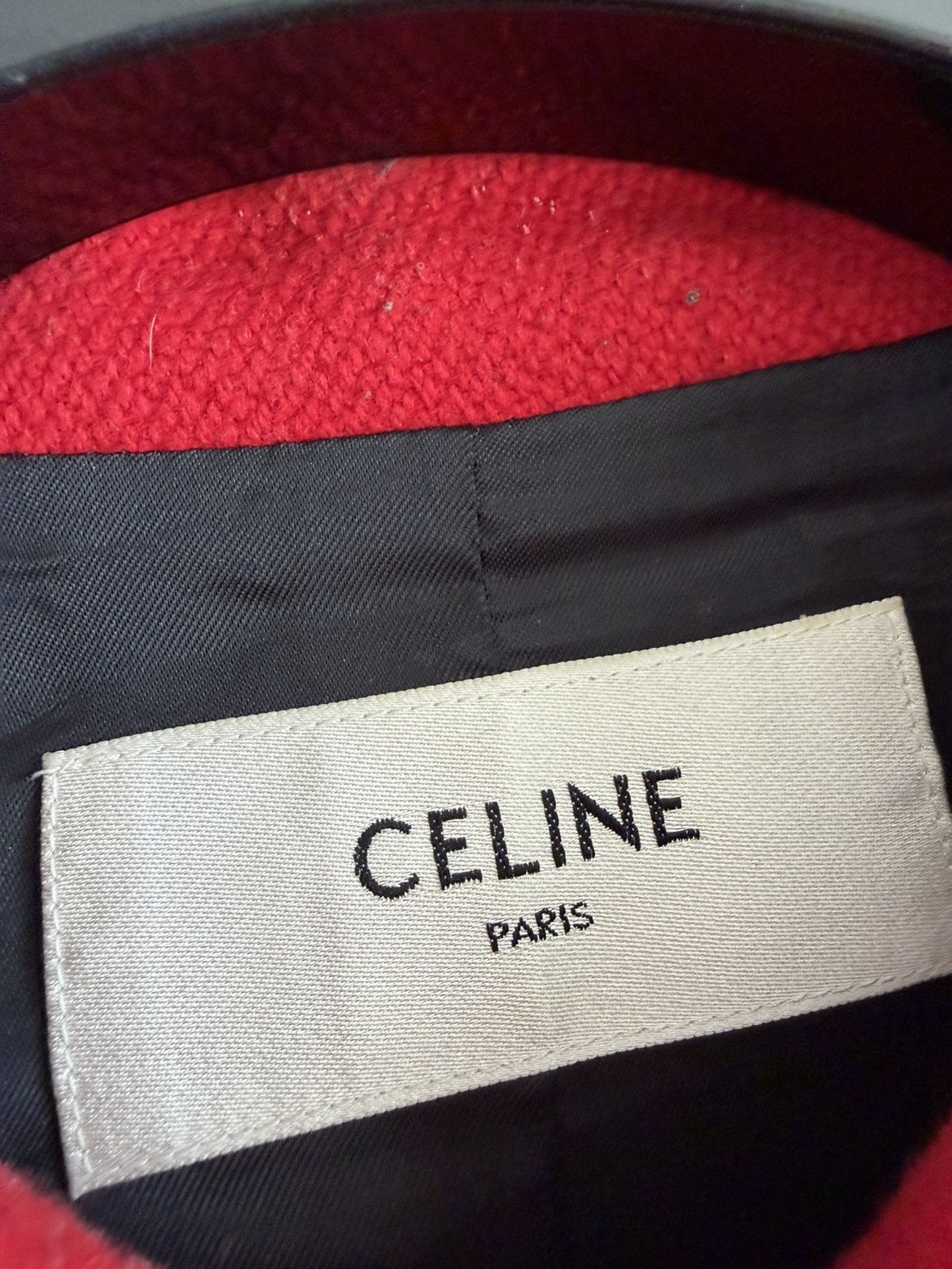 Celine *Hedi Slimane* Celine Western Teddy Jacket Size US S / EU 44-46 / 1 - 20 Thumbnail