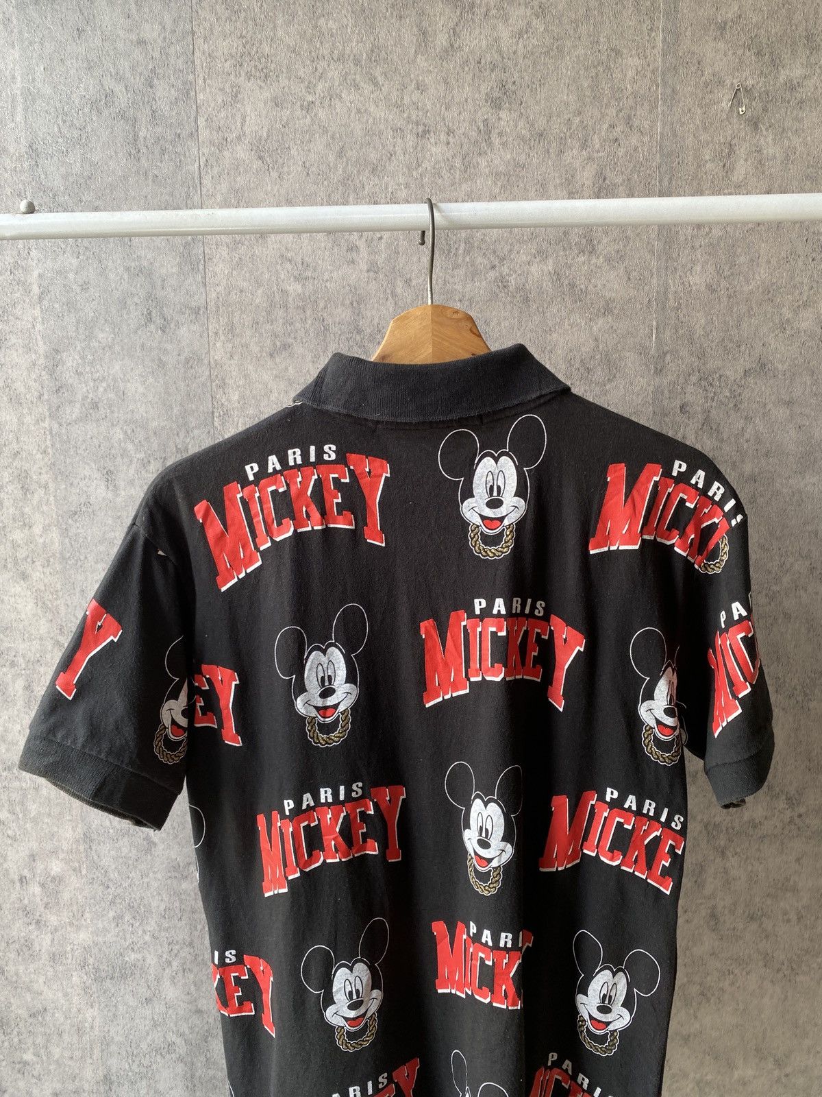 Japanese Brand × Joyrich Joyrich x Paris Mickey Fullprint Polo Shirt Size US S / EU 44-46 / 1 - 7 Thumbnail