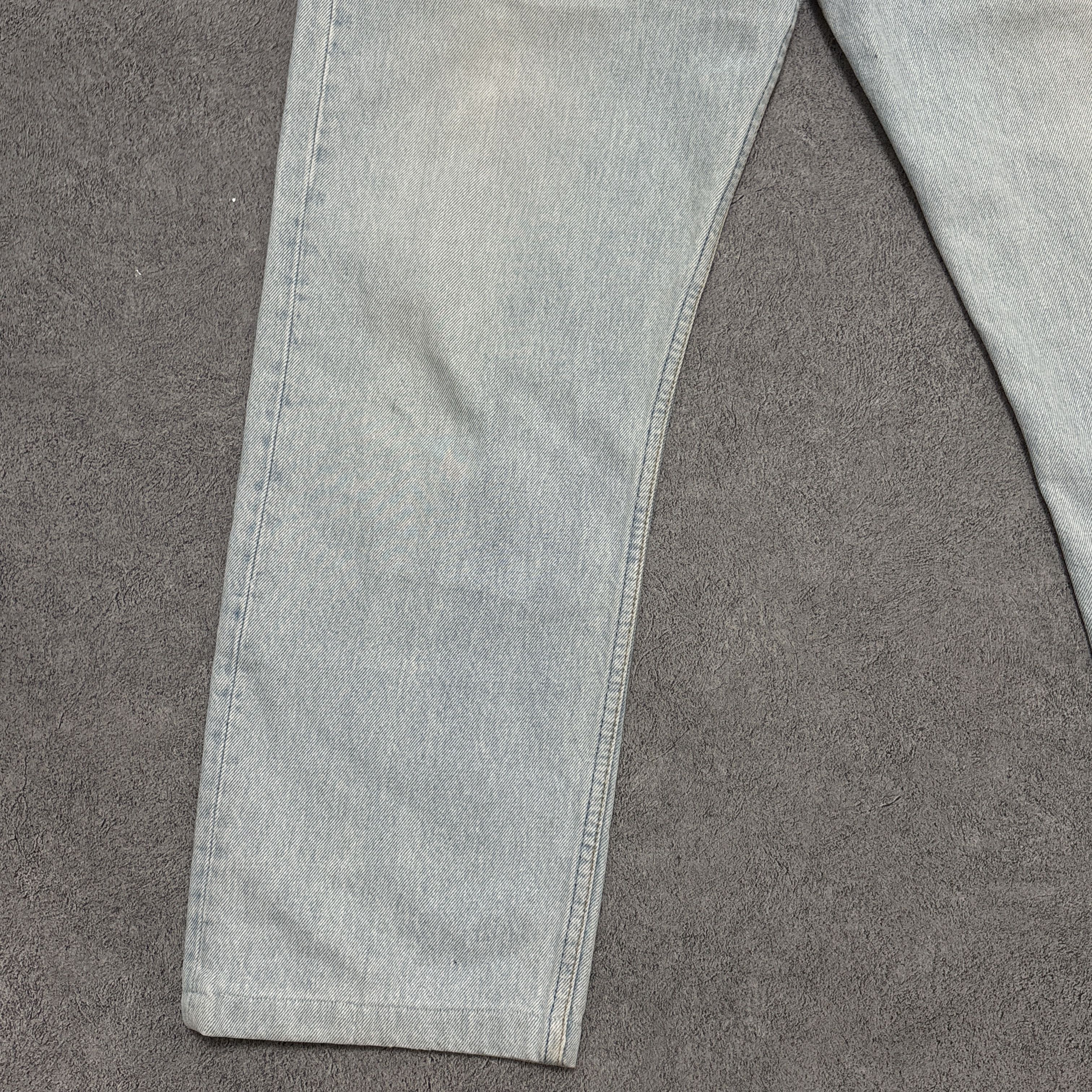 Levi's Vintage Levis 501 Jeans 90s Button Fly 36x34 Made In USA Size US 36 / EU 52 - 7 Thumbnail