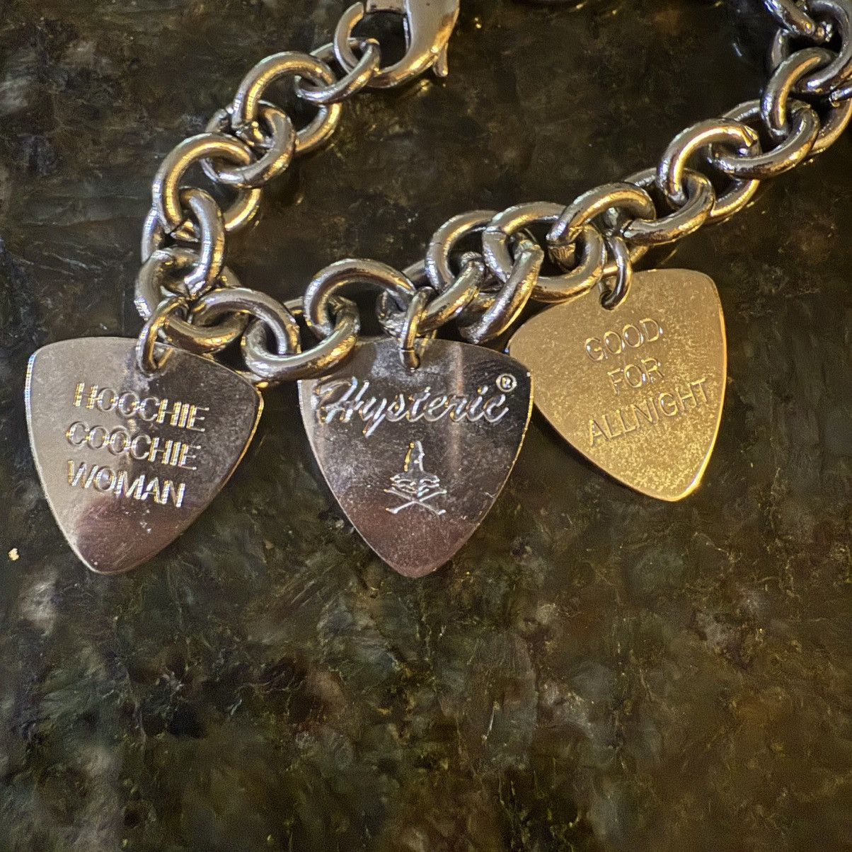 Hysteric Glamour Hysteric Glamour Guitar Pick Bracelet Size ONE SIZE - 9 Thumbnail