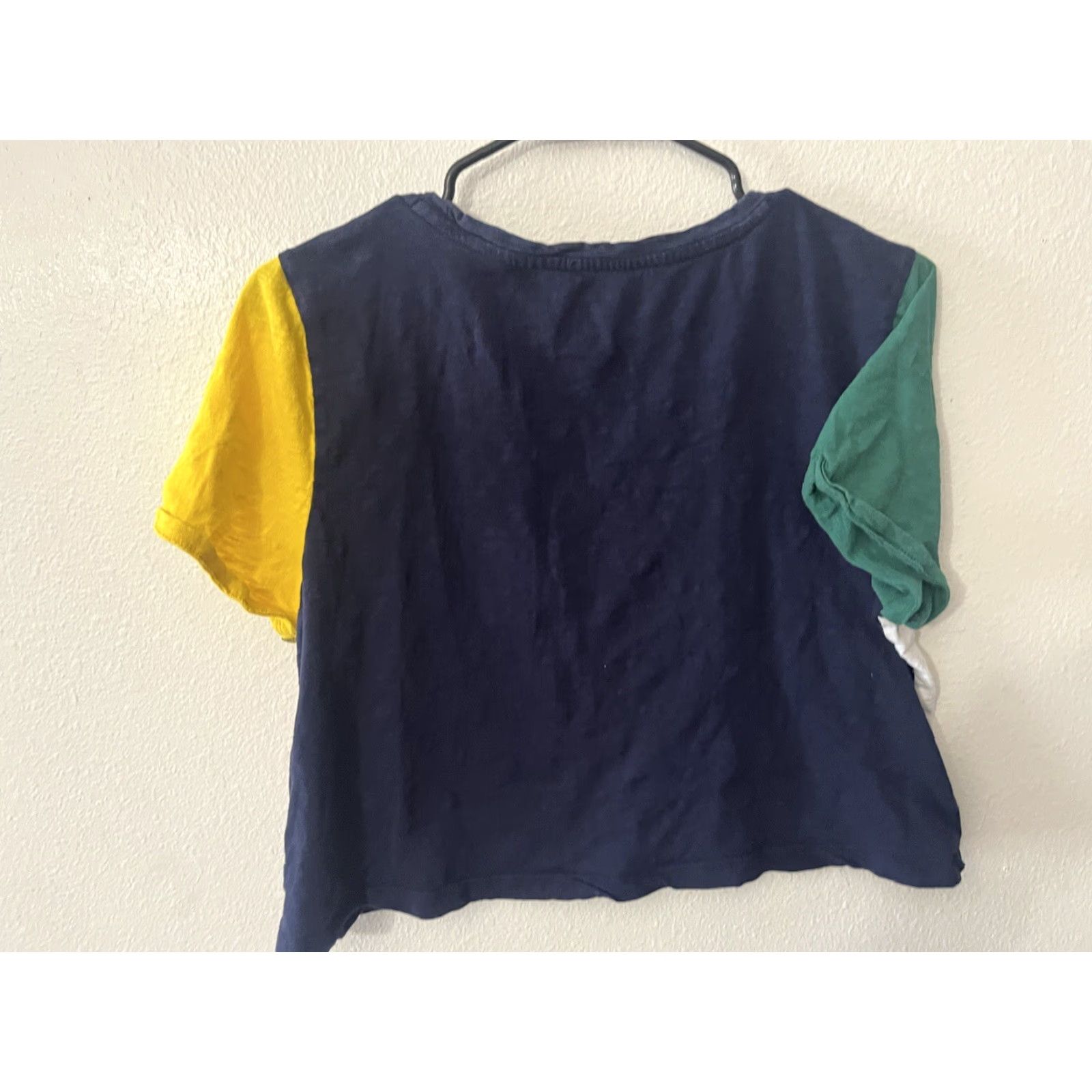 Tommy Hilfiger TOMMY HILFIGER RELAXED FIT T-SHIRT Multicolor Females Large Colorful Logo Short Sleeve Womens Casual 100% Cotton Shirt Size L / US 10 / IT 46 - 3 Thumbnail