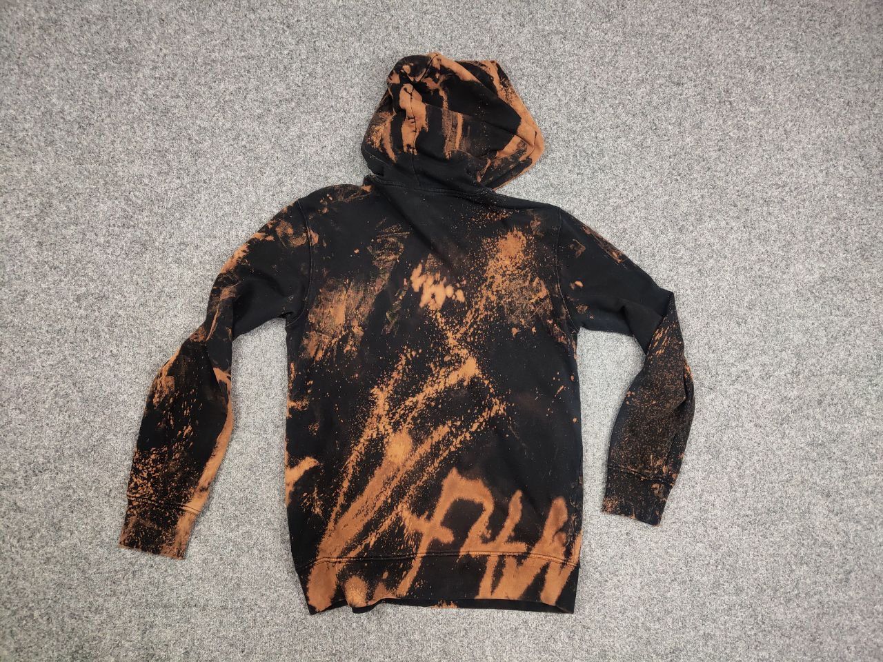 Carhartt Carhartt Tie-dye Black Logo college Hooded Sweat Vintage Size US M / EU 48-50 / 2 - 15 Thumbnail
