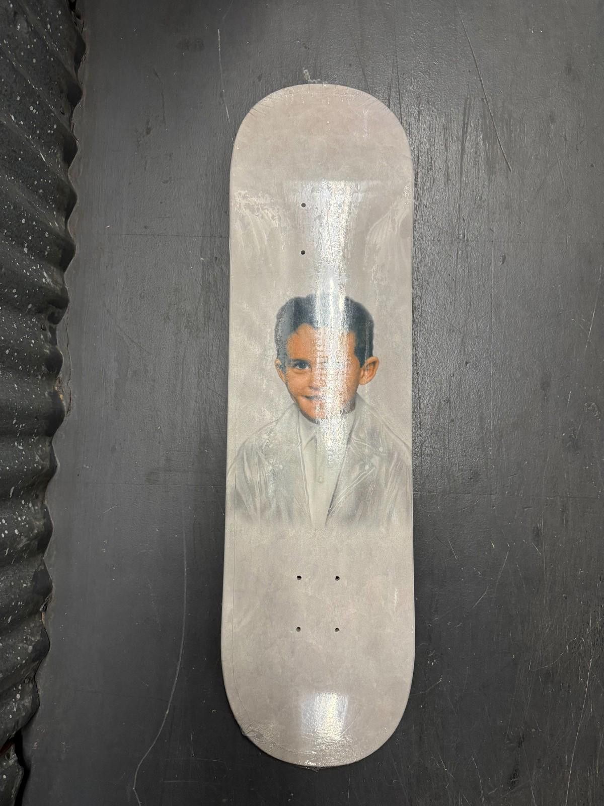 Fucking Awesome FA Fukin Awesome Dylan Rieder Skateboard Deck -White dipped Size ONE SIZE - 4 Thumbnail