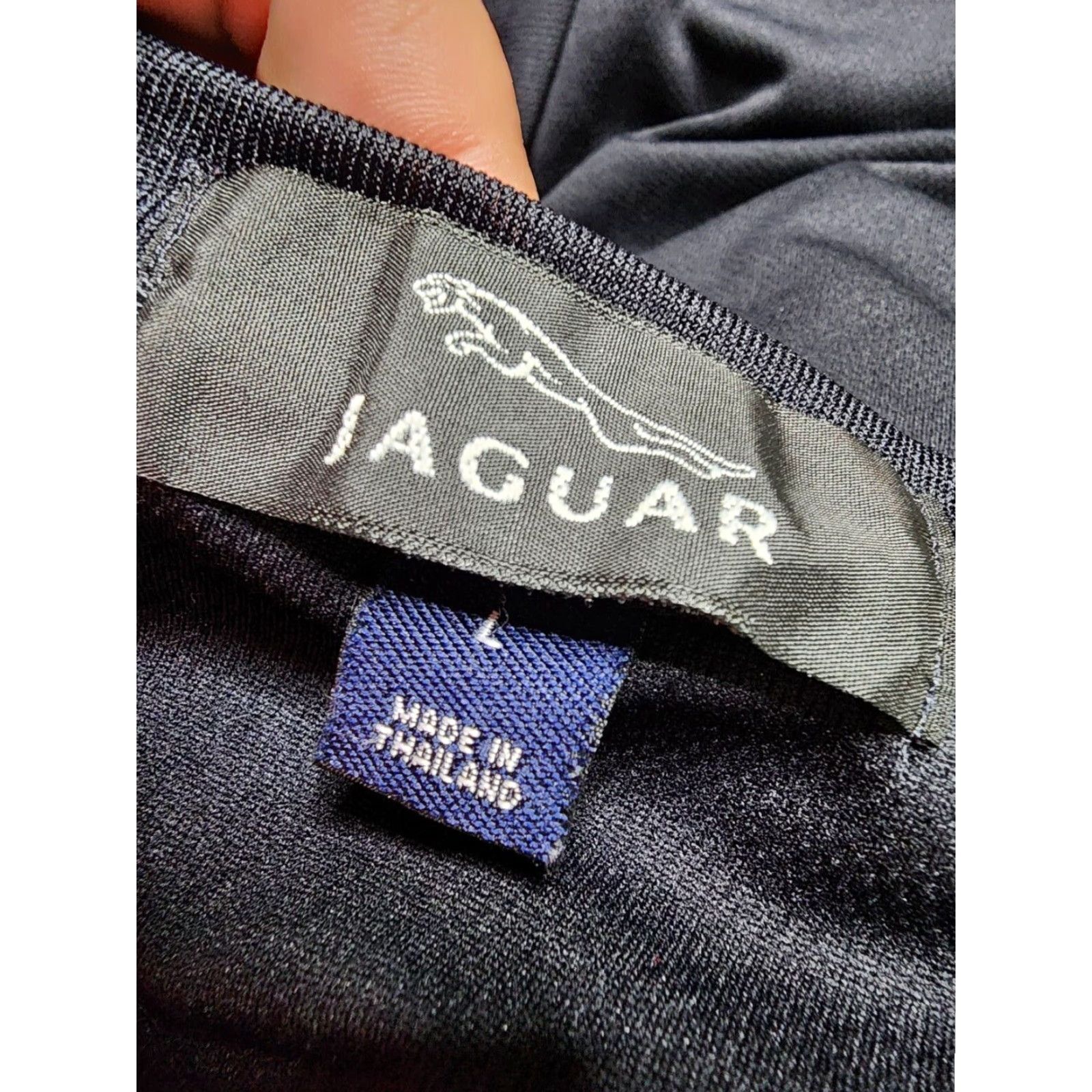 Vintage Jaguar XK Car Officially Liscensed DriFit Shirt Mens L Black T-Shirt Cars Theme Regular Fit Short Sleeve Crew Neck Size US L / EU 52-54 / 3 - 5 Thumbnail