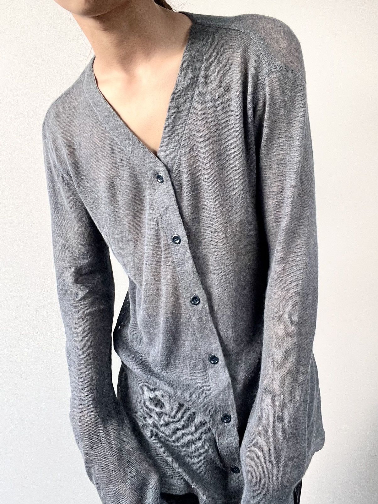 Helmut Lang Helmut Lang Long Cardigan Size US L / EU 52-54 / 3 - 3 Thumbnail