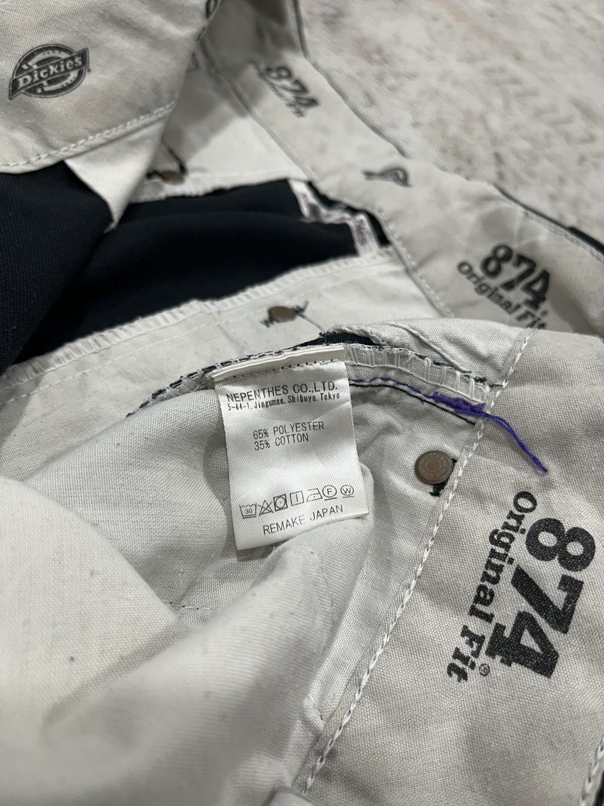 Dickies × Needles Rare‼️ Dickies 874 x Needles Rebuild by Needles Remake Japan Size US 28 / EU 44 - 11 Thumbnail