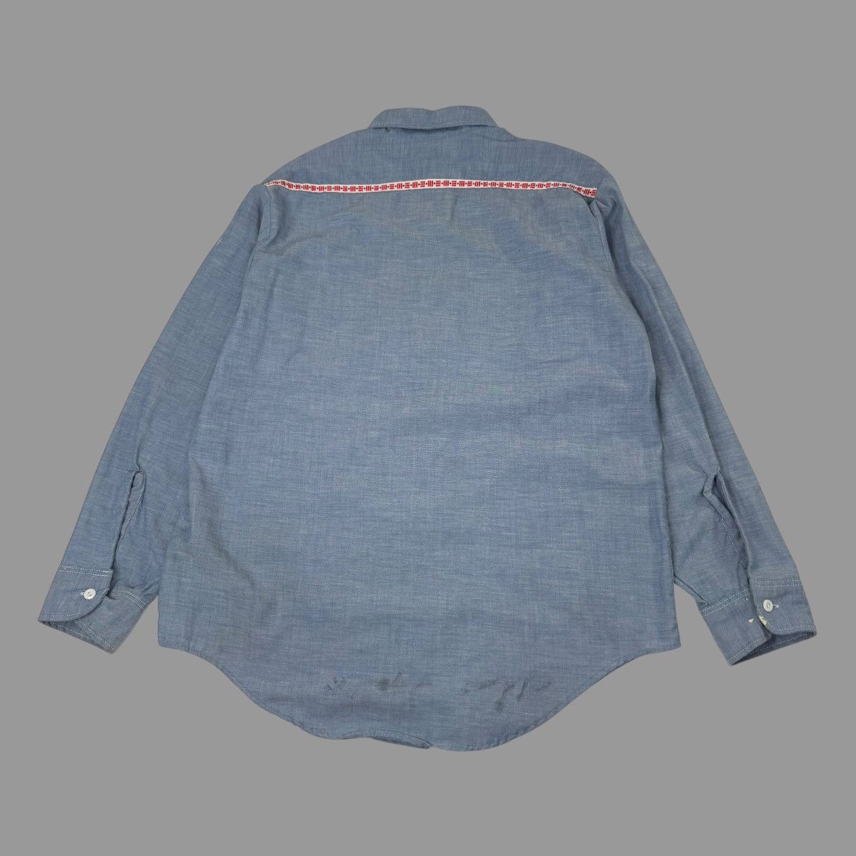 Vintage Vintage 1960s chambray shirt Size US M / EU 48-50 / 2 - 4 Thumbnail