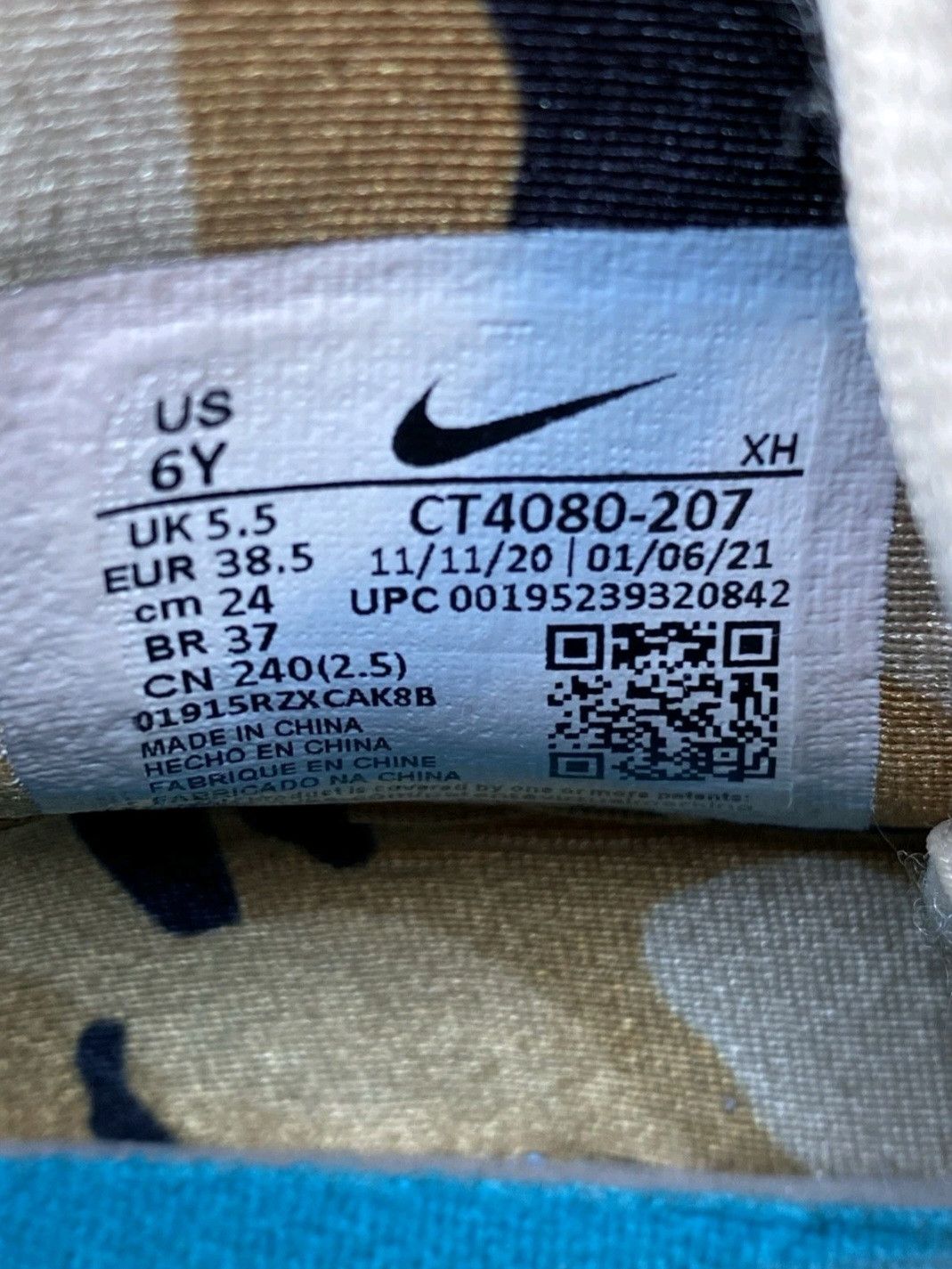 Nike Nike Kyrie 7 Gs Ripple CT4080207 Size 6 Size US 6 / EU 39 - 7 Thumbnail