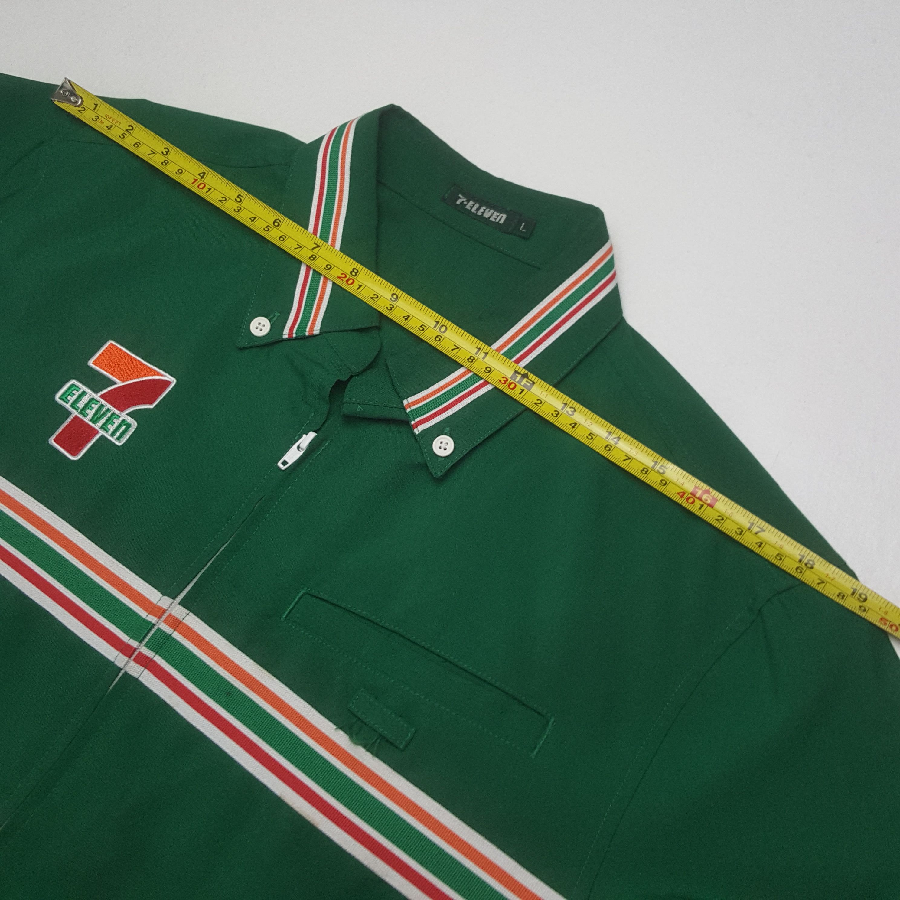 Japanese Brand Vintage 7 Eleven Embroidery Logo Worker Japan Jacket Size US L / EU 52-54 / 3 - 6 Thumbnail