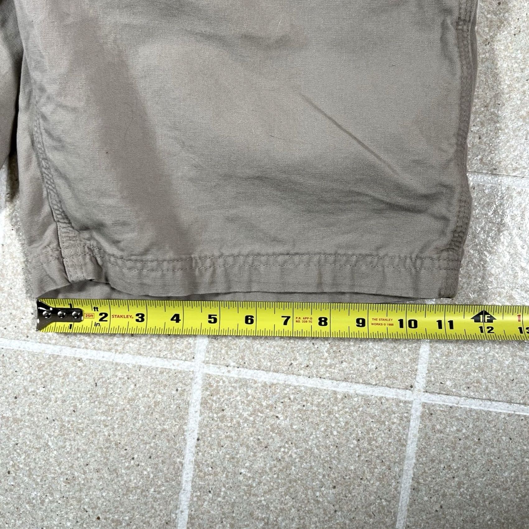 Carhartt Carhartt Shorts Men 34 Tan Loose Fit Carpenter Cotton Workwear Beige 34 Mens Size US 34 / EU 50 - 6 Thumbnail