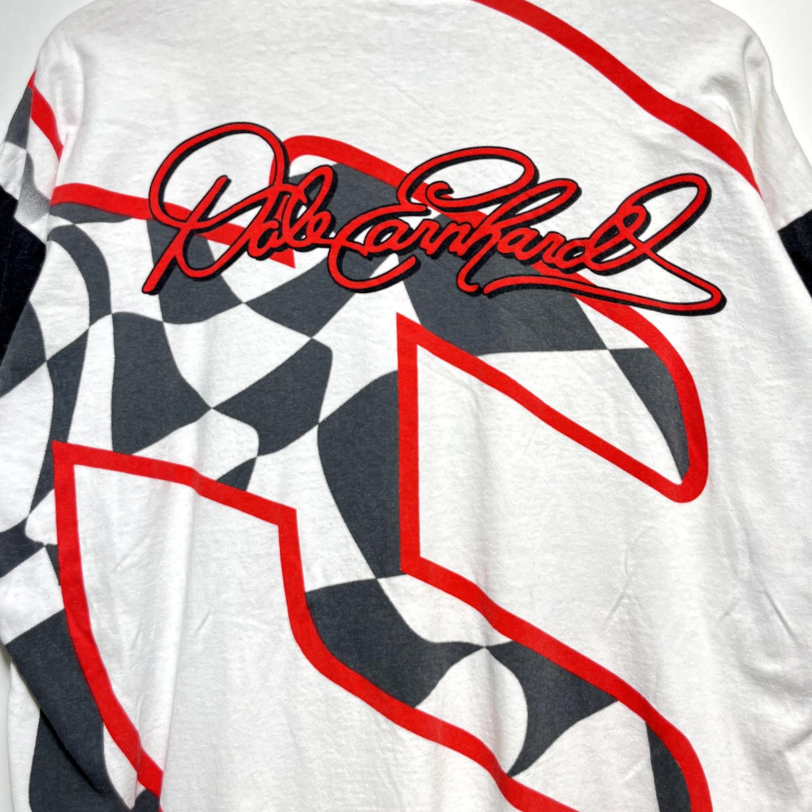 Chase Authentics × Vintage Vintage 90s NASCAR Dale Earnhardt All Over Print T Shirt XL Size ONE SIZE - 12 Thumbnail