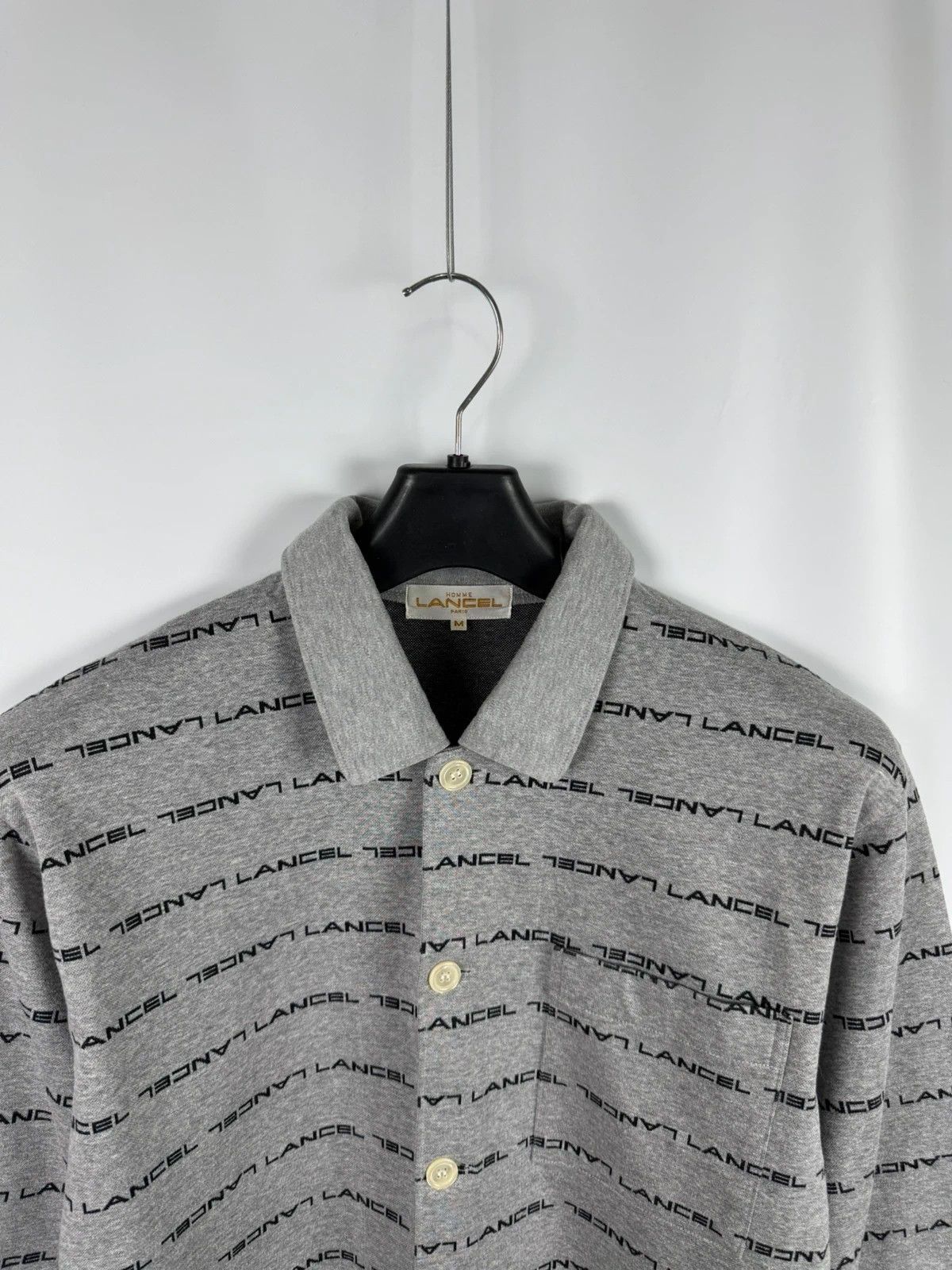 Lancel Lancel Paris Homme Printed Longsleeve Button Up size M Size US M / EU 48-50 / 2 - 5 Thumbnail